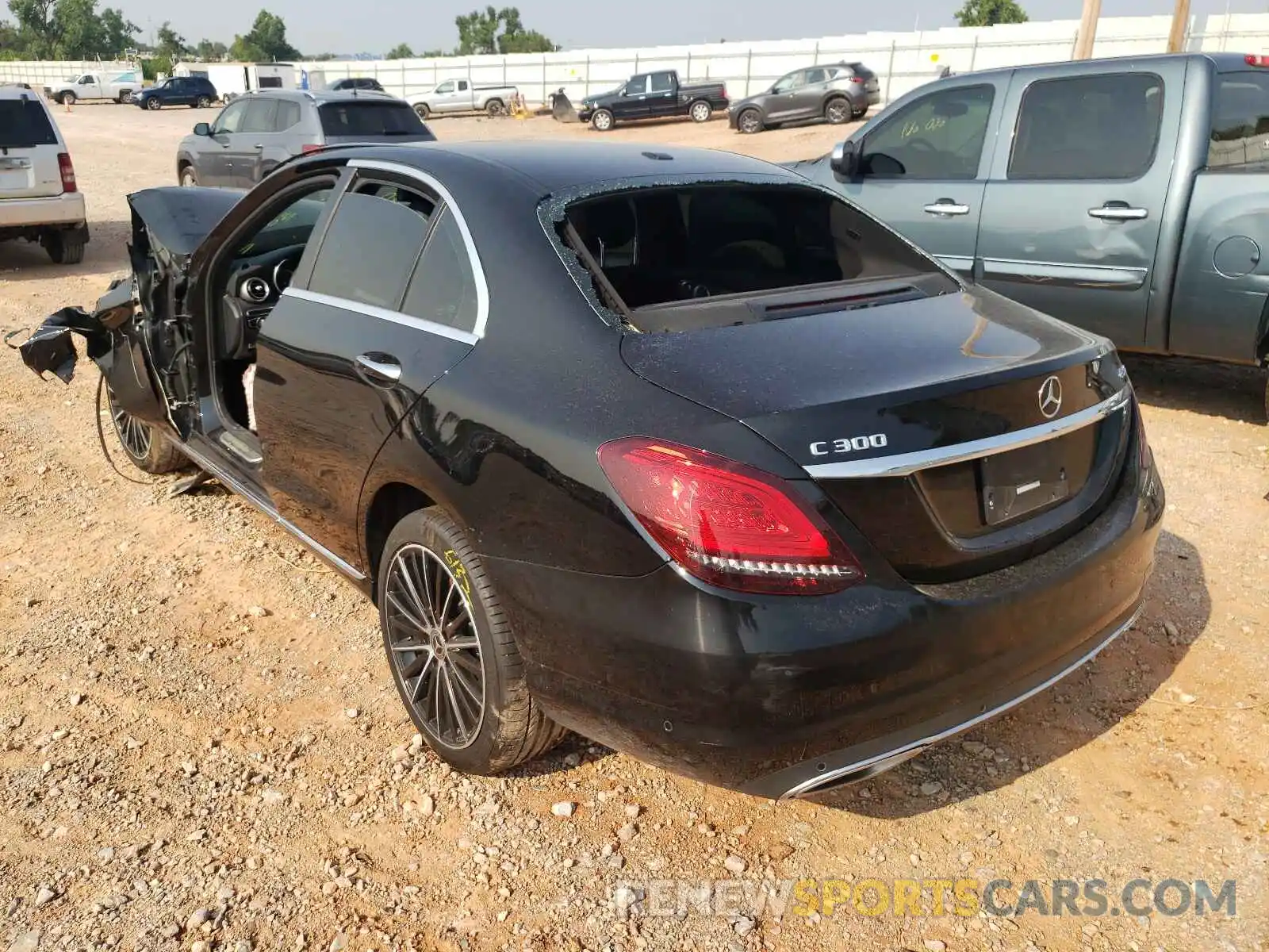 3 Photograph of a damaged car 55SWF8EB9LU330239 MERCEDES-BENZ C-CLASS 2020