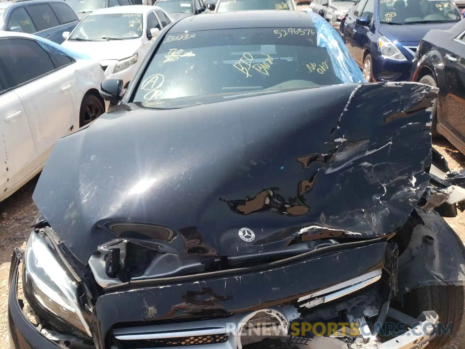 7 Photograph of a damaged car 55SWF8EB9LU330239 MERCEDES-BENZ C-CLASS 2020