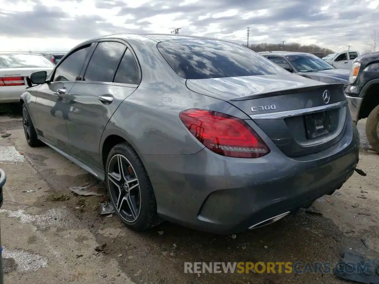 3 Photograph of a damaged car 55SWF8EBXLU323252 MERCEDES-BENZ C-CLASS 2020