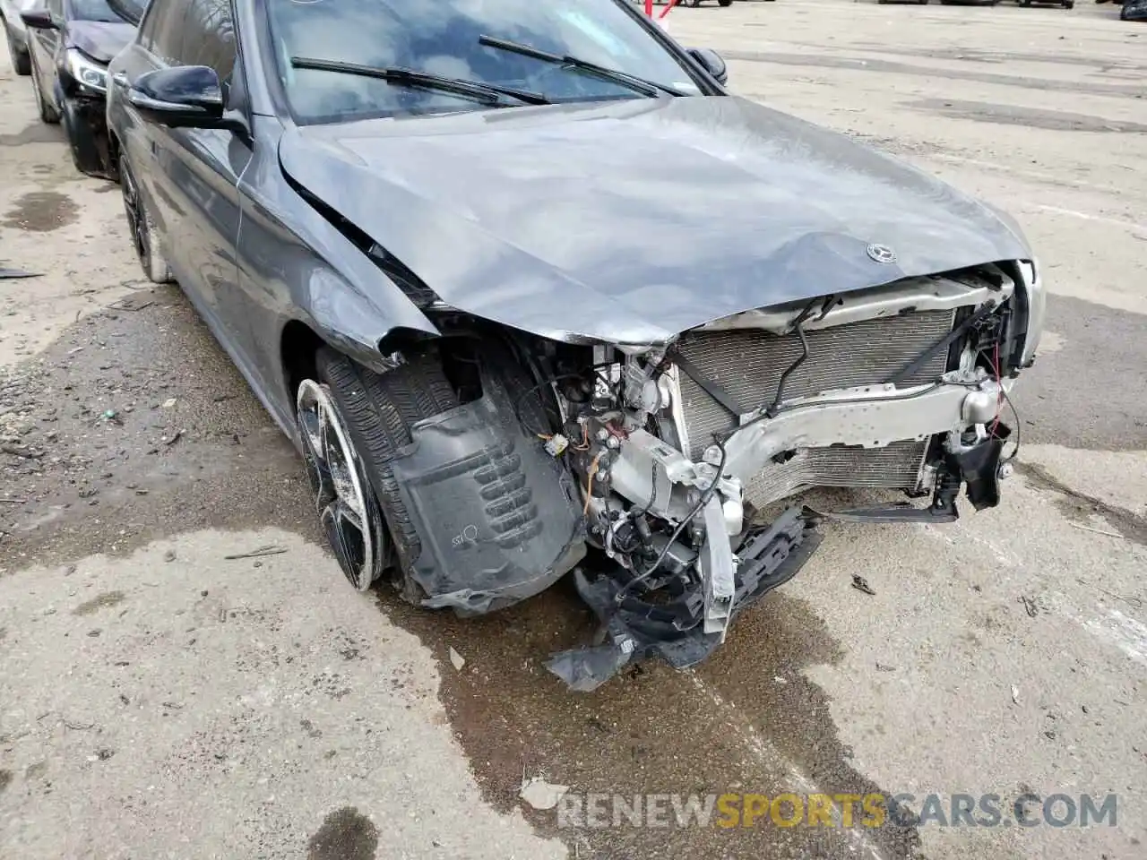 9 Photograph of a damaged car 55SWF8EBXLU323252 MERCEDES-BENZ C-CLASS 2020