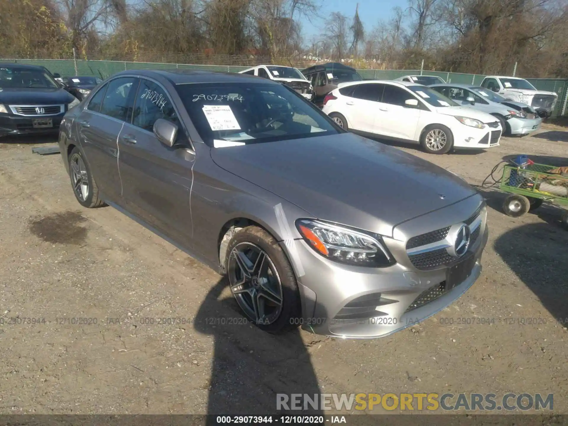 1 Photograph of a damaged car 55SWF8EBXLU324157 MERCEDES-BENZ C-CLASS 2020