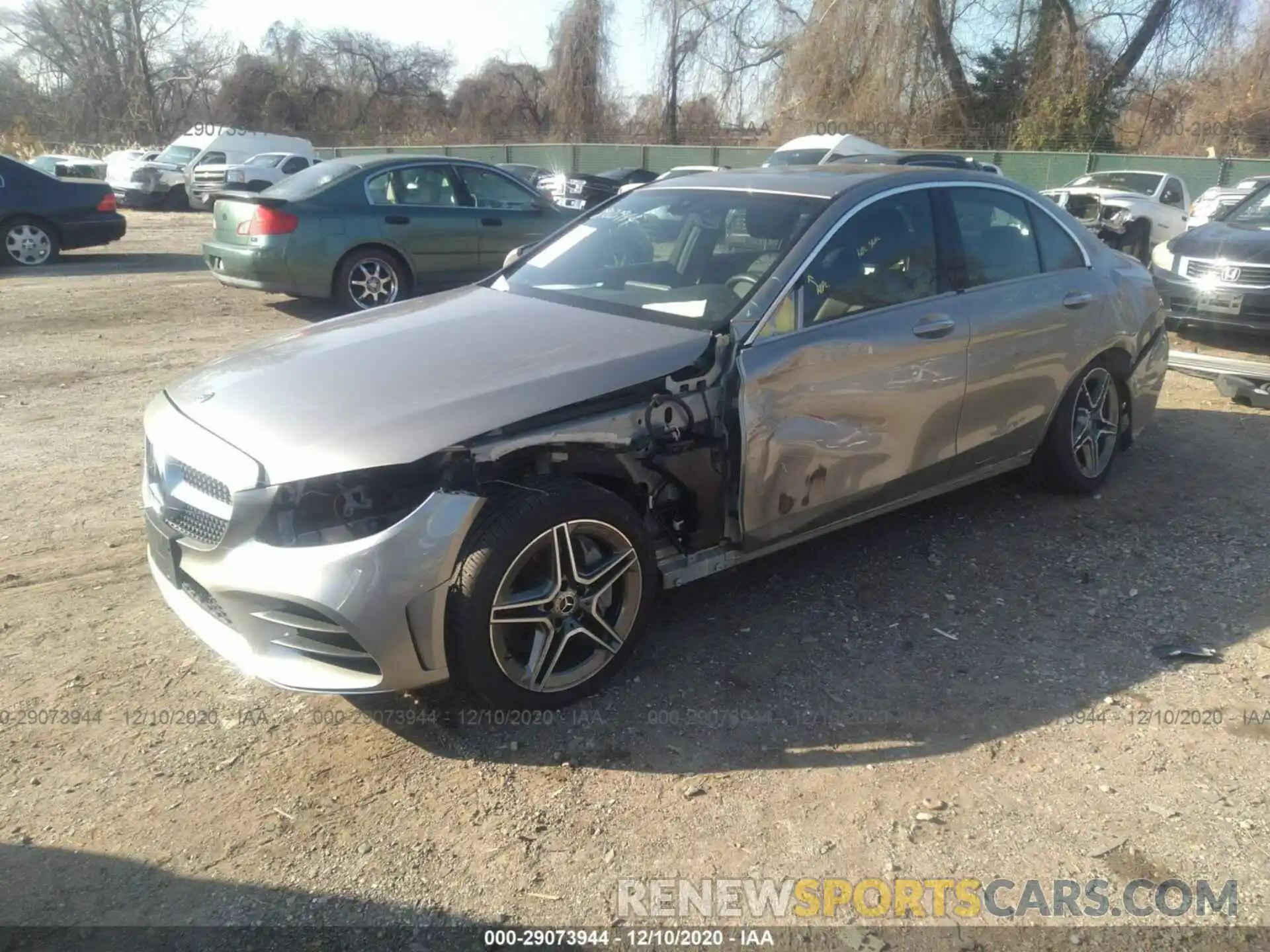 2 Photograph of a damaged car 55SWF8EBXLU324157 MERCEDES-BENZ C-CLASS 2020