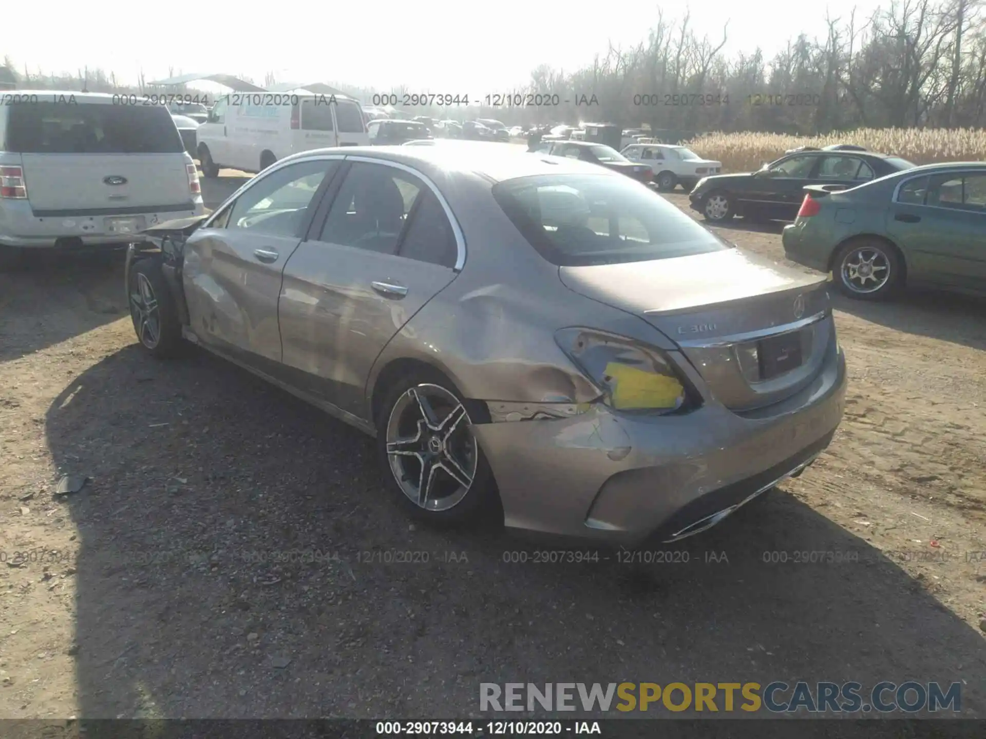 3 Photograph of a damaged car 55SWF8EBXLU324157 MERCEDES-BENZ C-CLASS 2020