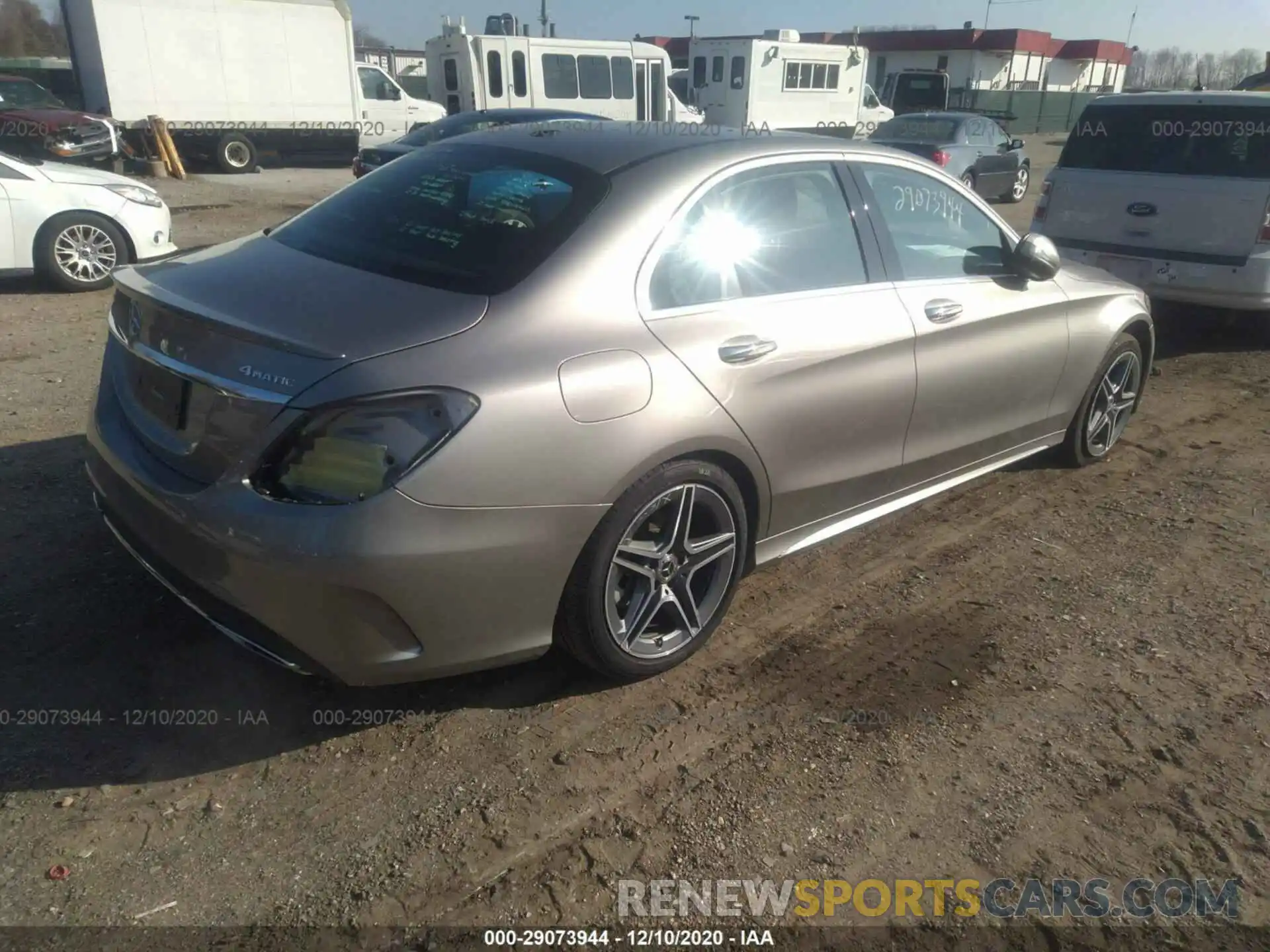 4 Photograph of a damaged car 55SWF8EBXLU324157 MERCEDES-BENZ C-CLASS 2020