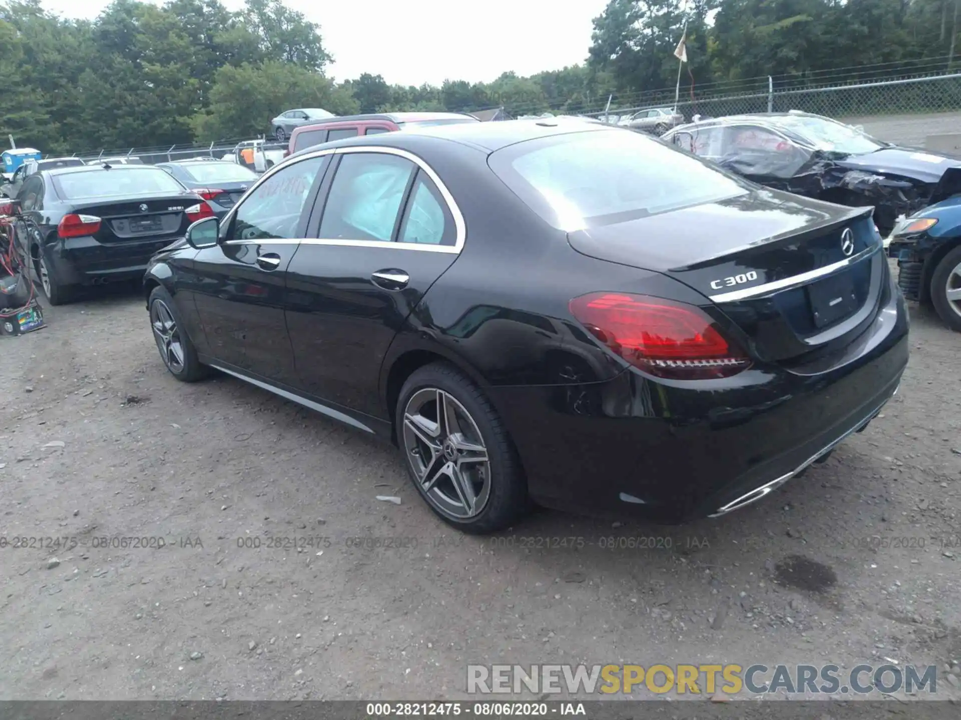 3 Photograph of a damaged car 55SWF8EBXLU326183 MERCEDES-BENZ C-CLASS 2020