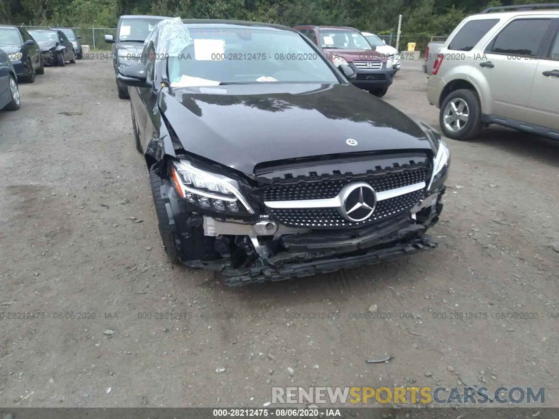 6 Photograph of a damaged car 55SWF8EBXLU326183 MERCEDES-BENZ C-CLASS 2020