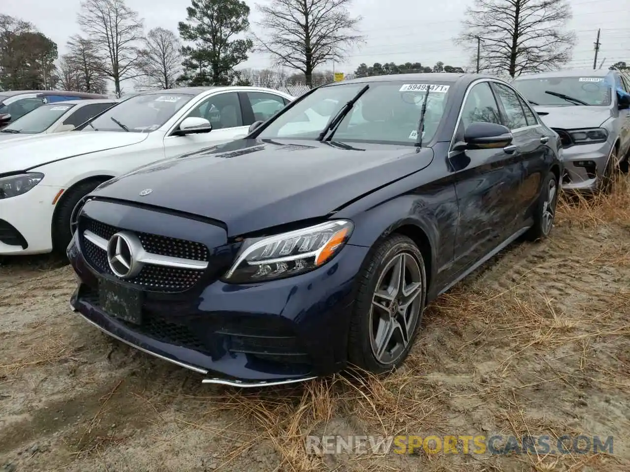 2 Photograph of a damaged car 55SWF8EBXLU326586 MERCEDES-BENZ C-CLASS 2020