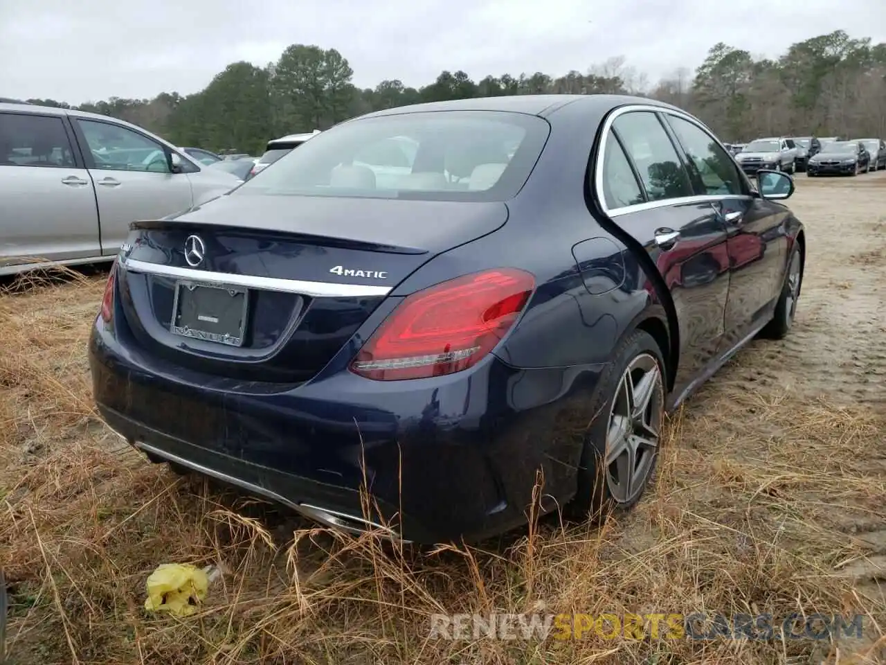 4 Photograph of a damaged car 55SWF8EBXLU326586 MERCEDES-BENZ C-CLASS 2020