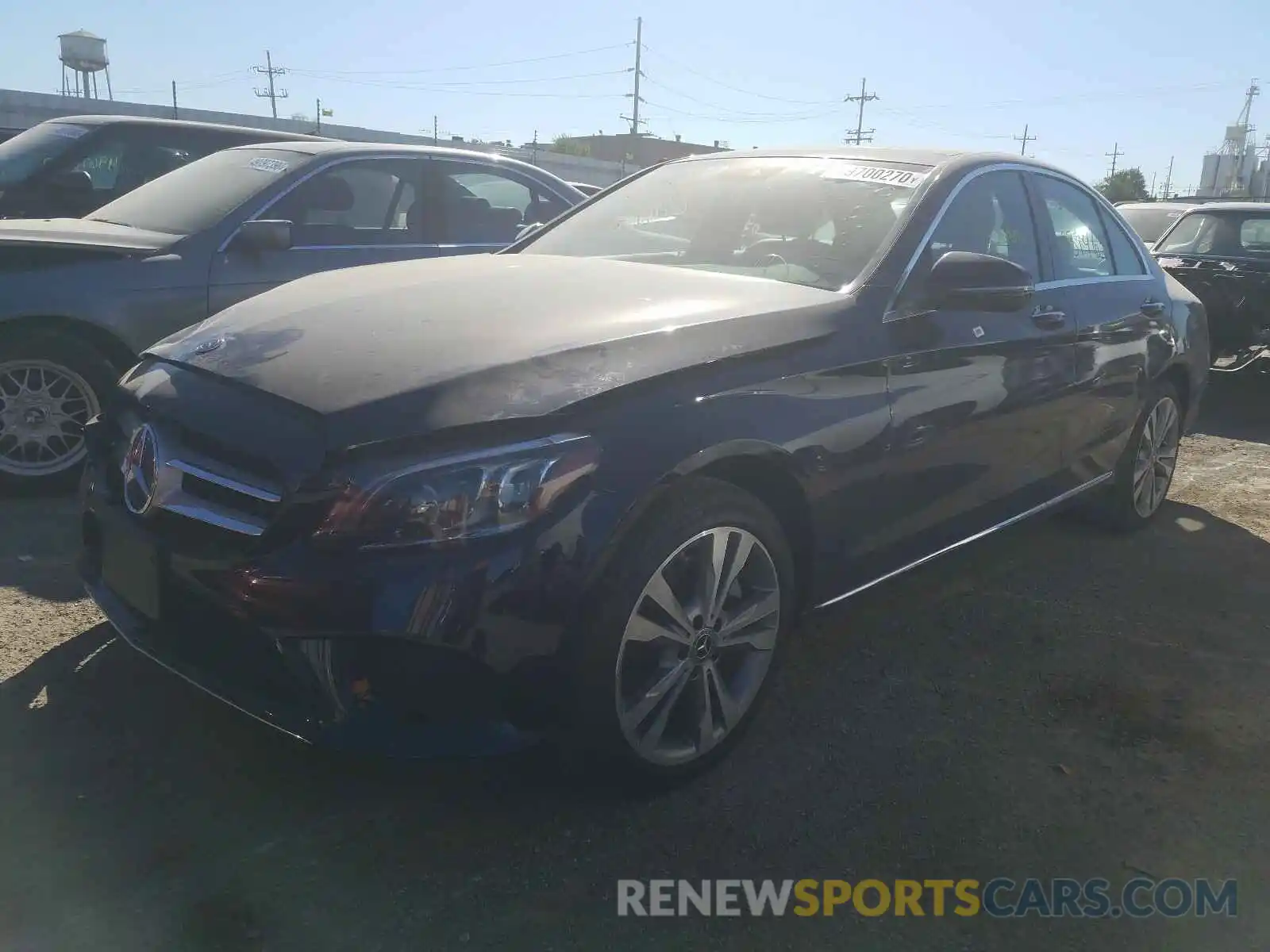 2 Photograph of a damaged car 55SWF8EBXLU327494 MERCEDES-BENZ C CLASS 2020