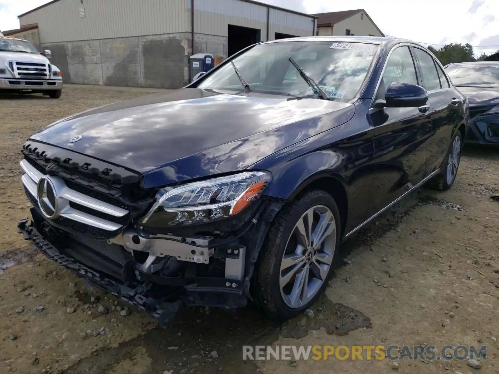 2 Photograph of a damaged car 55SWF8EBXLU330329 MERCEDES-BENZ C-CLASS 2020