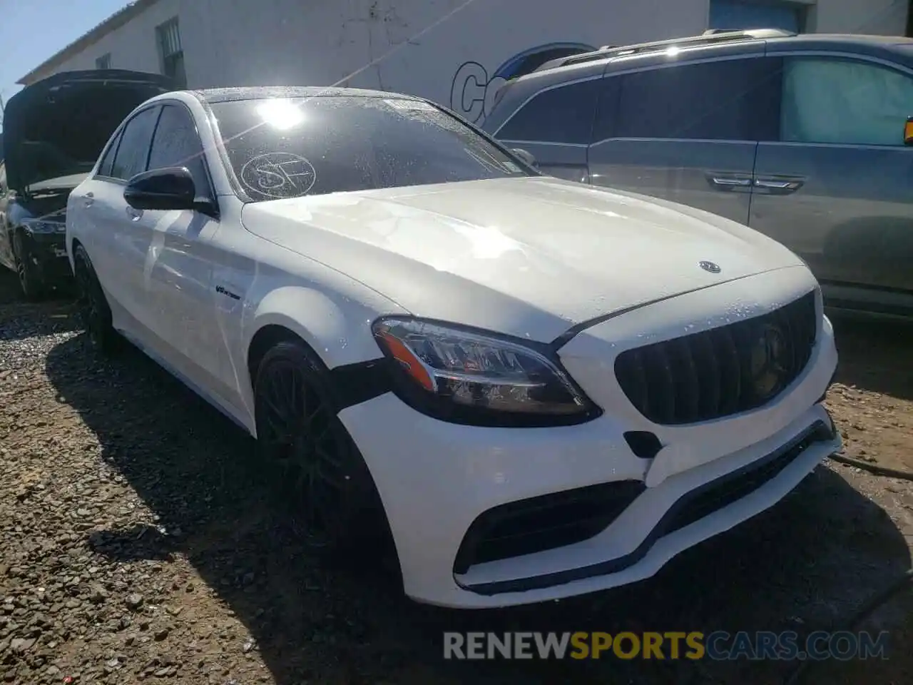 1 Photograph of a damaged car 55SWF8GB2LU332377 MERCEDES-BENZ C-CLASS 2020