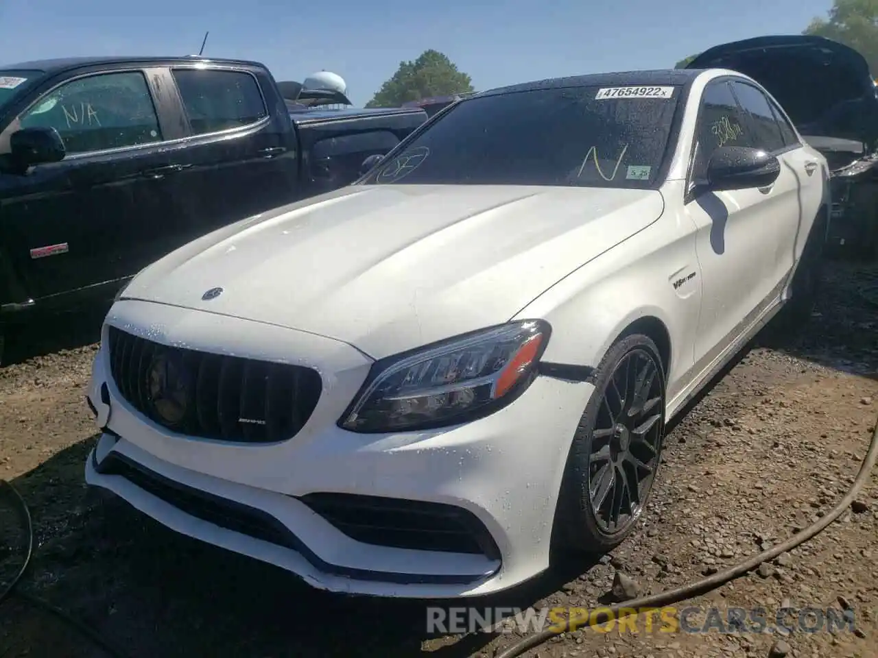 2 Photograph of a damaged car 55SWF8GB2LU332377 MERCEDES-BENZ C-CLASS 2020