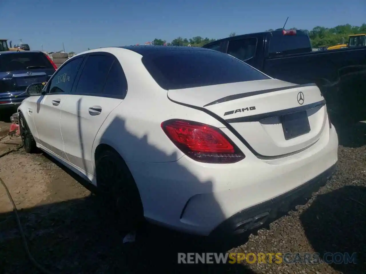 3 Photograph of a damaged car 55SWF8GB2LU332377 MERCEDES-BENZ C-CLASS 2020