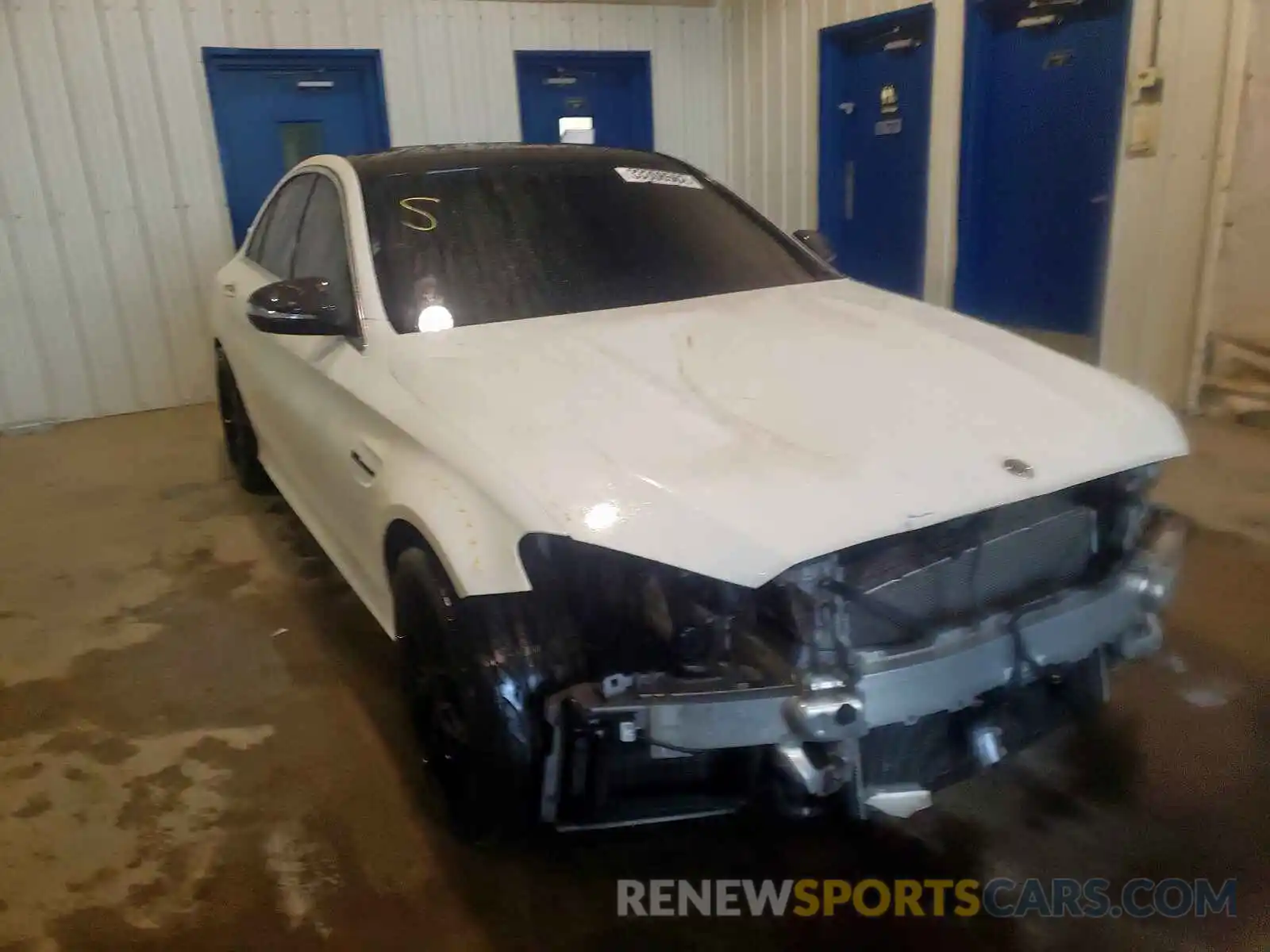 1 Photograph of a damaged car 55SWF8GB2LU332394 MERCEDES-BENZ C-CLASS 2020