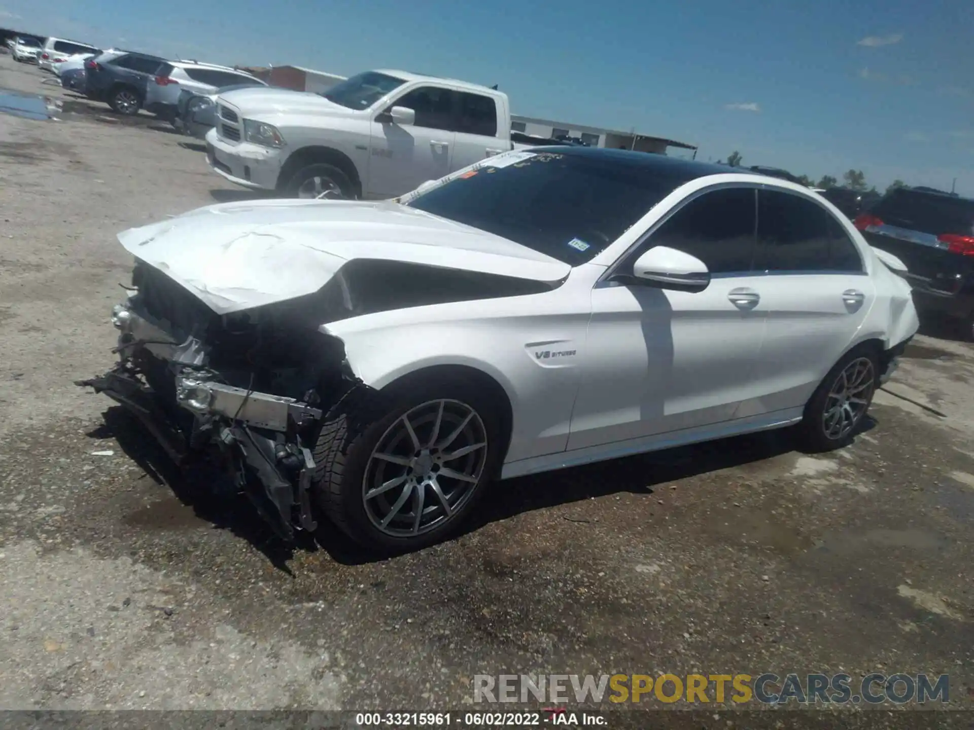 2 Photograph of a damaged car 55SWF8GB3LU332310 MERCEDES-BENZ C-CLASS 2020