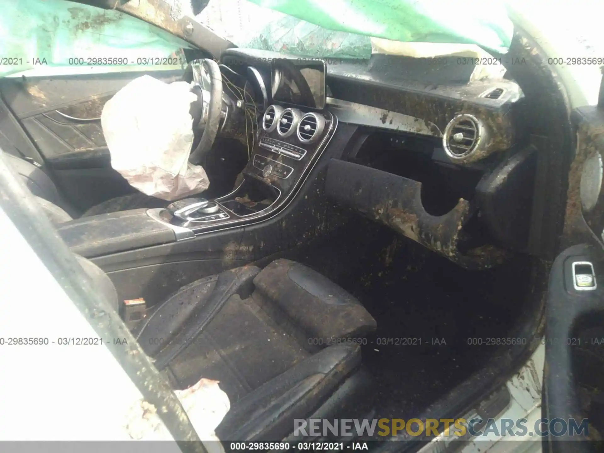 5 Photograph of a damaged car 55SWF8GBXLU332319 MERCEDES-BENZ C-CLASS 2020
