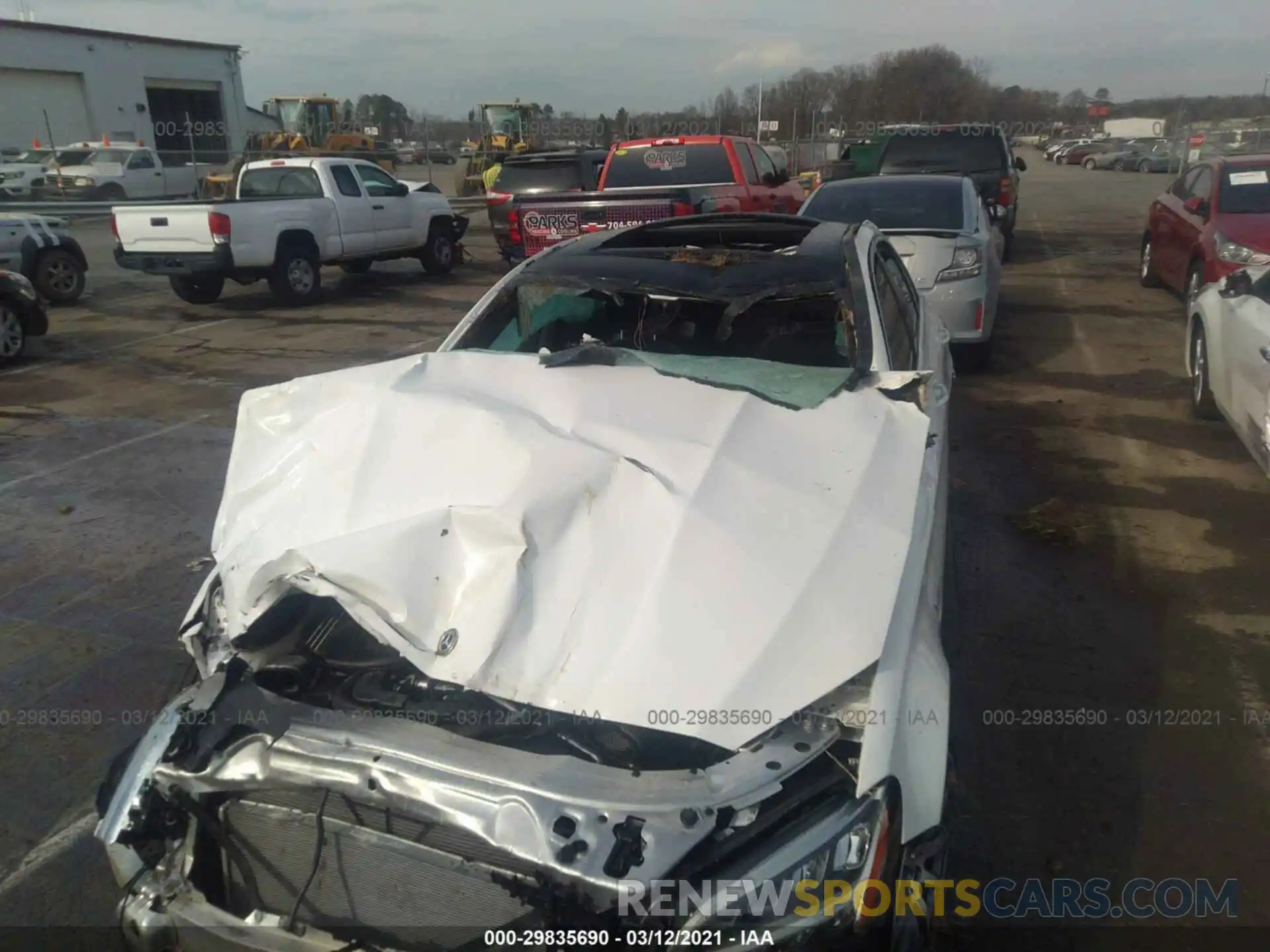 6 Photograph of a damaged car 55SWF8GBXLU332319 MERCEDES-BENZ C-CLASS 2020