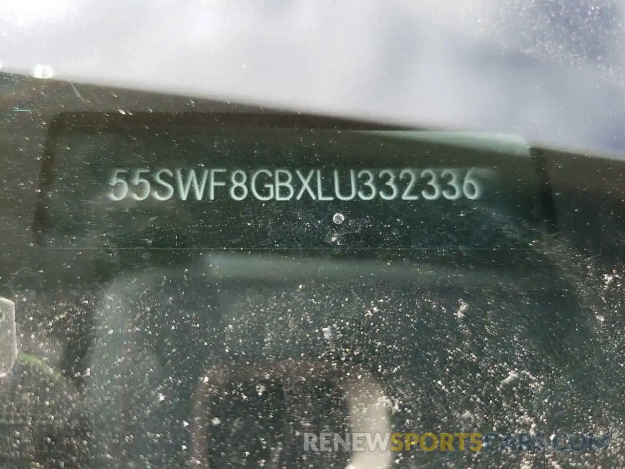 10 Photograph of a damaged car 55SWF8GBXLU332336 MERCEDES-BENZ C-CLASS 2020