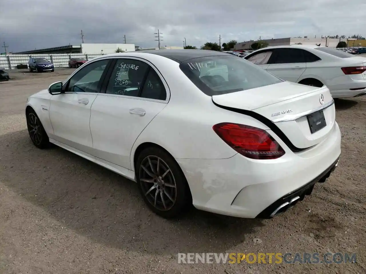 3 Photograph of a damaged car 55SWF8GBXLU332336 MERCEDES-BENZ C-CLASS 2020