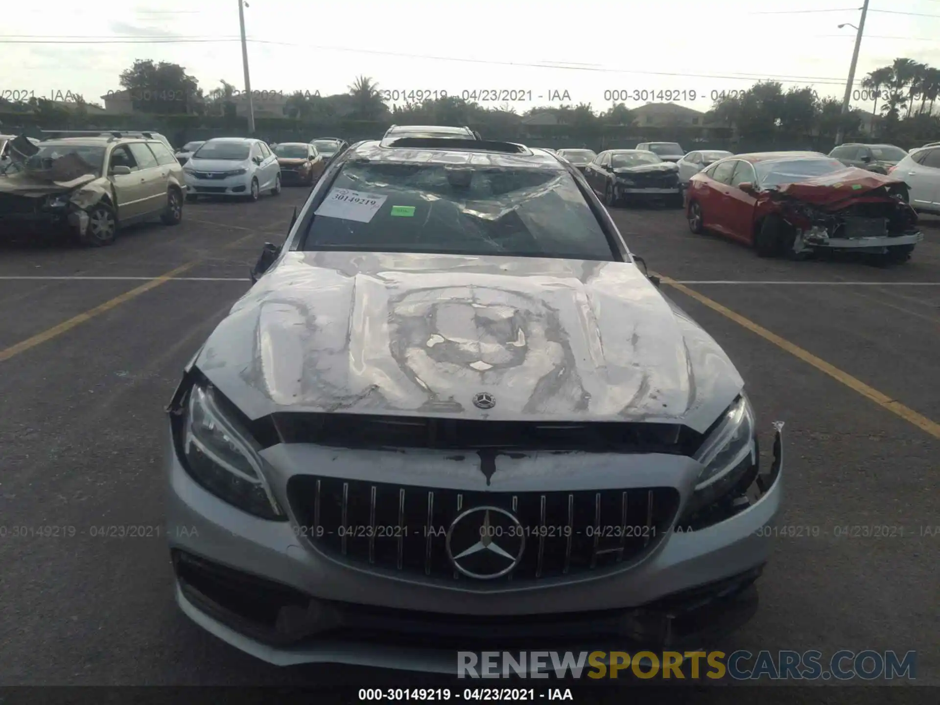 6 Photograph of a damaged car 55SWF8HB0LU331310 MERCEDES-BENZ C-CLASS 2020