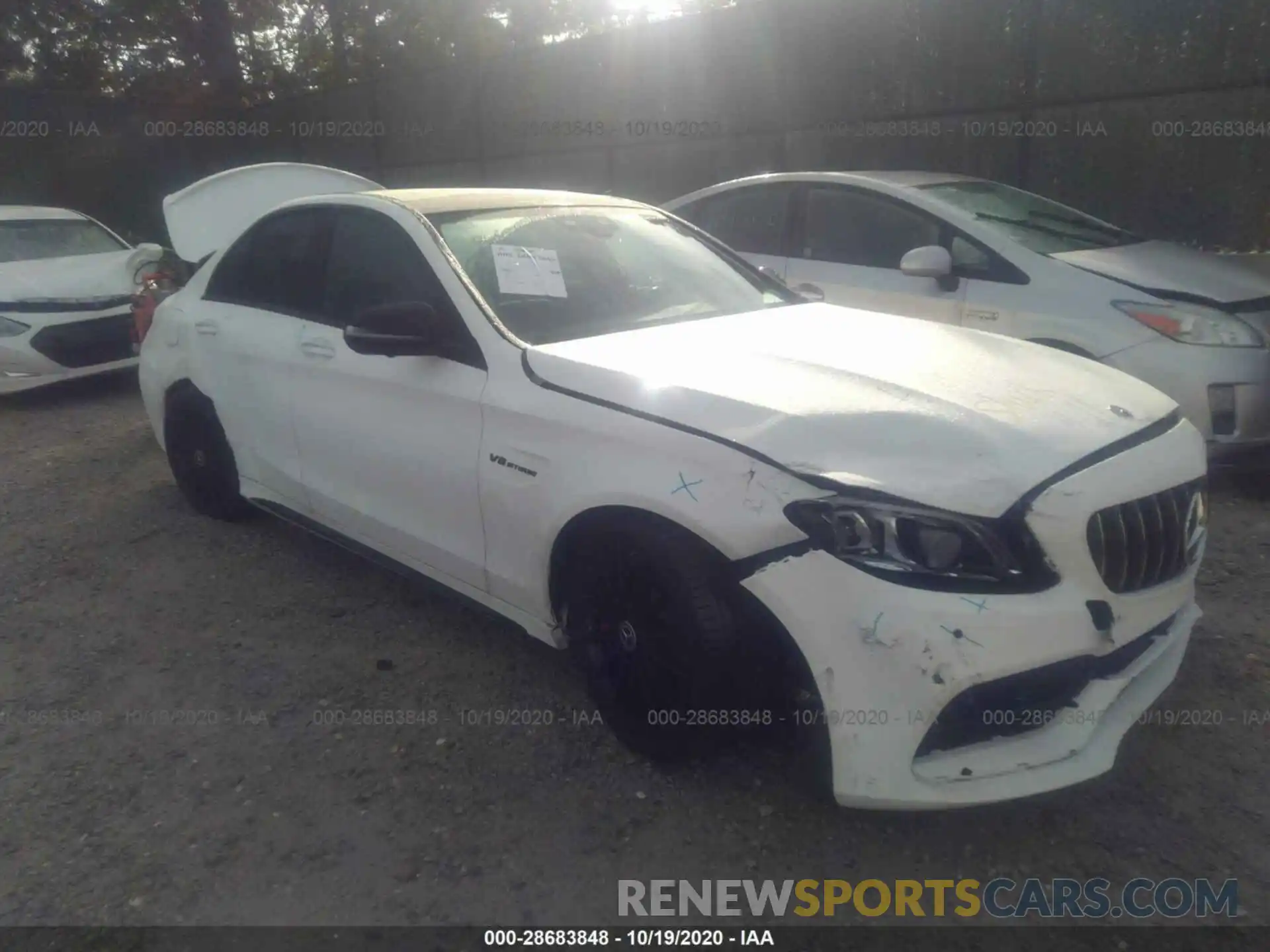 6 Photograph of a damaged car 55SWF8HB2LU329087 MERCEDES-BENZ C-CLASS 2020