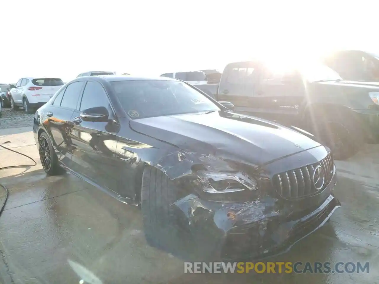 1 Photograph of a damaged car 55SWF8HB2LU330031 MERCEDES-BENZ C-CLASS 2020