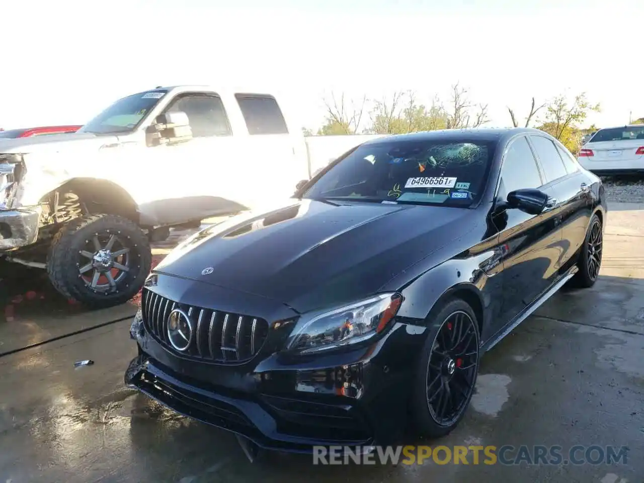 2 Photograph of a damaged car 55SWF8HB2LU330031 MERCEDES-BENZ C-CLASS 2020