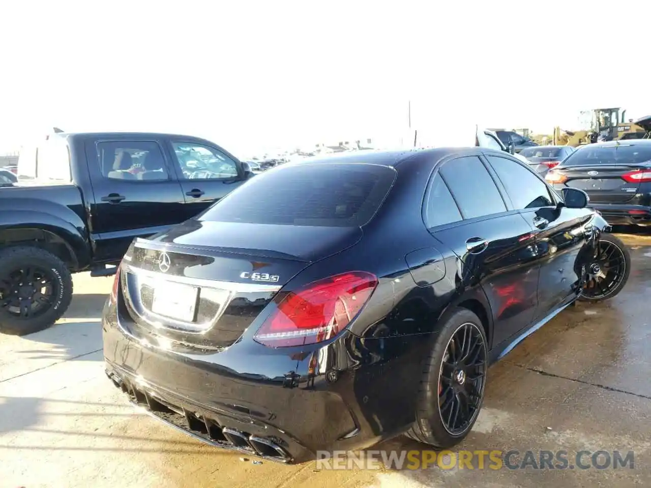 4 Photograph of a damaged car 55SWF8HB2LU330031 MERCEDES-BENZ C-CLASS 2020