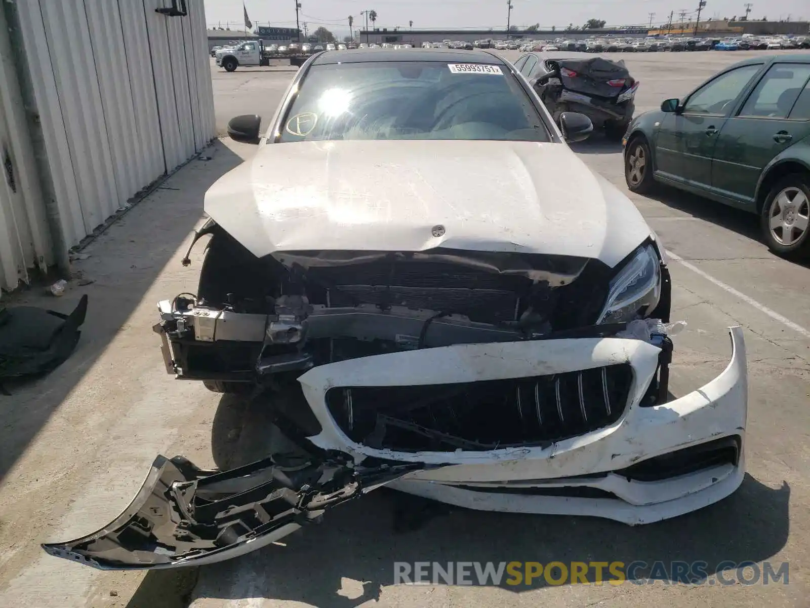 9 Photograph of a damaged car 55SWF8HB2LU331907 MERCEDES-BENZ C-CLASS 2020