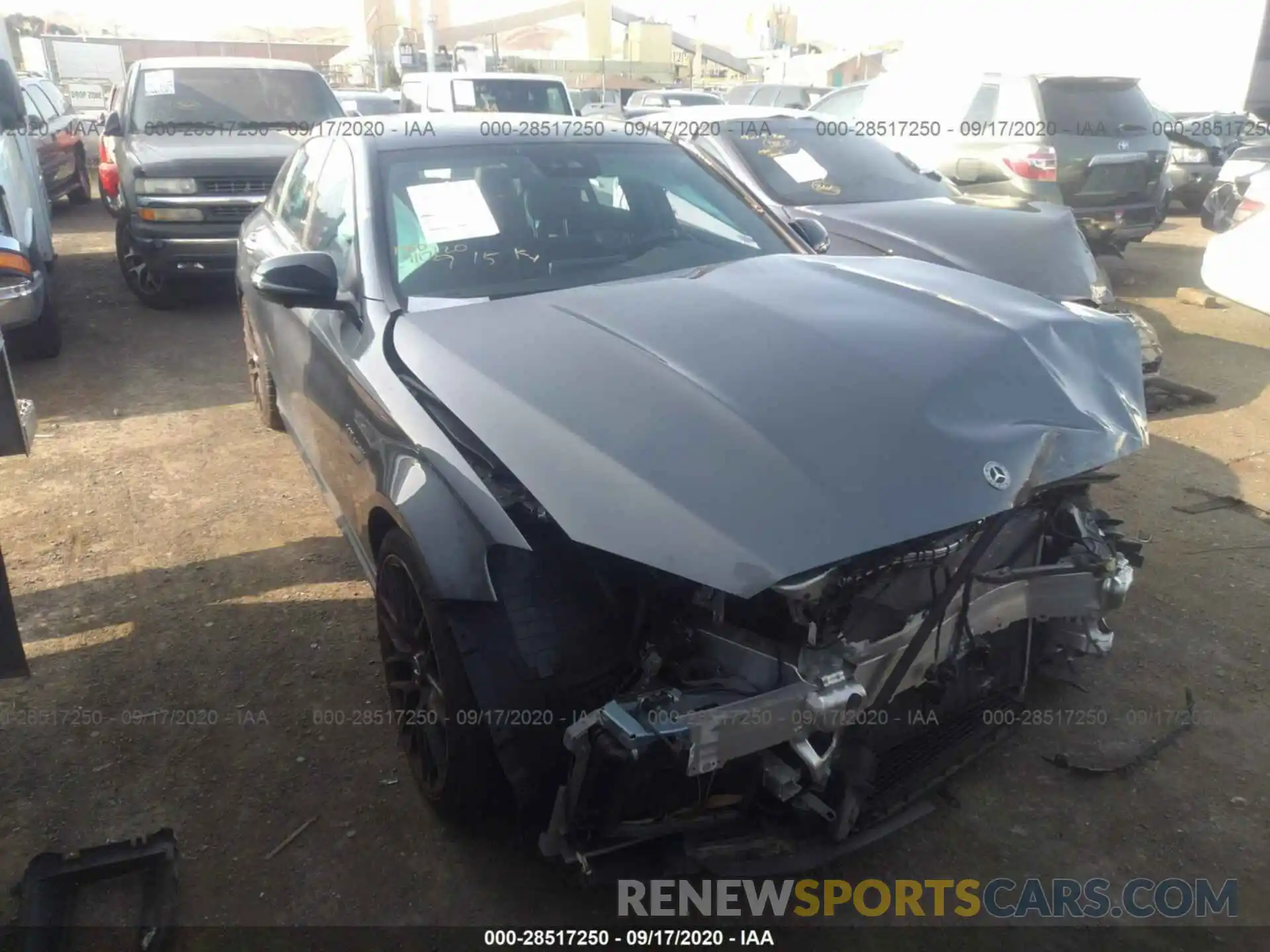 1 Photograph of a damaged car 55SWF8HB4LU331259 MERCEDES-BENZ C-CLASS 2020