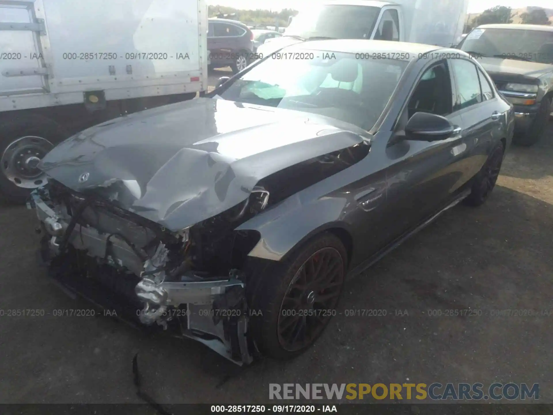 2 Photograph of a damaged car 55SWF8HB4LU331259 MERCEDES-BENZ C-CLASS 2020