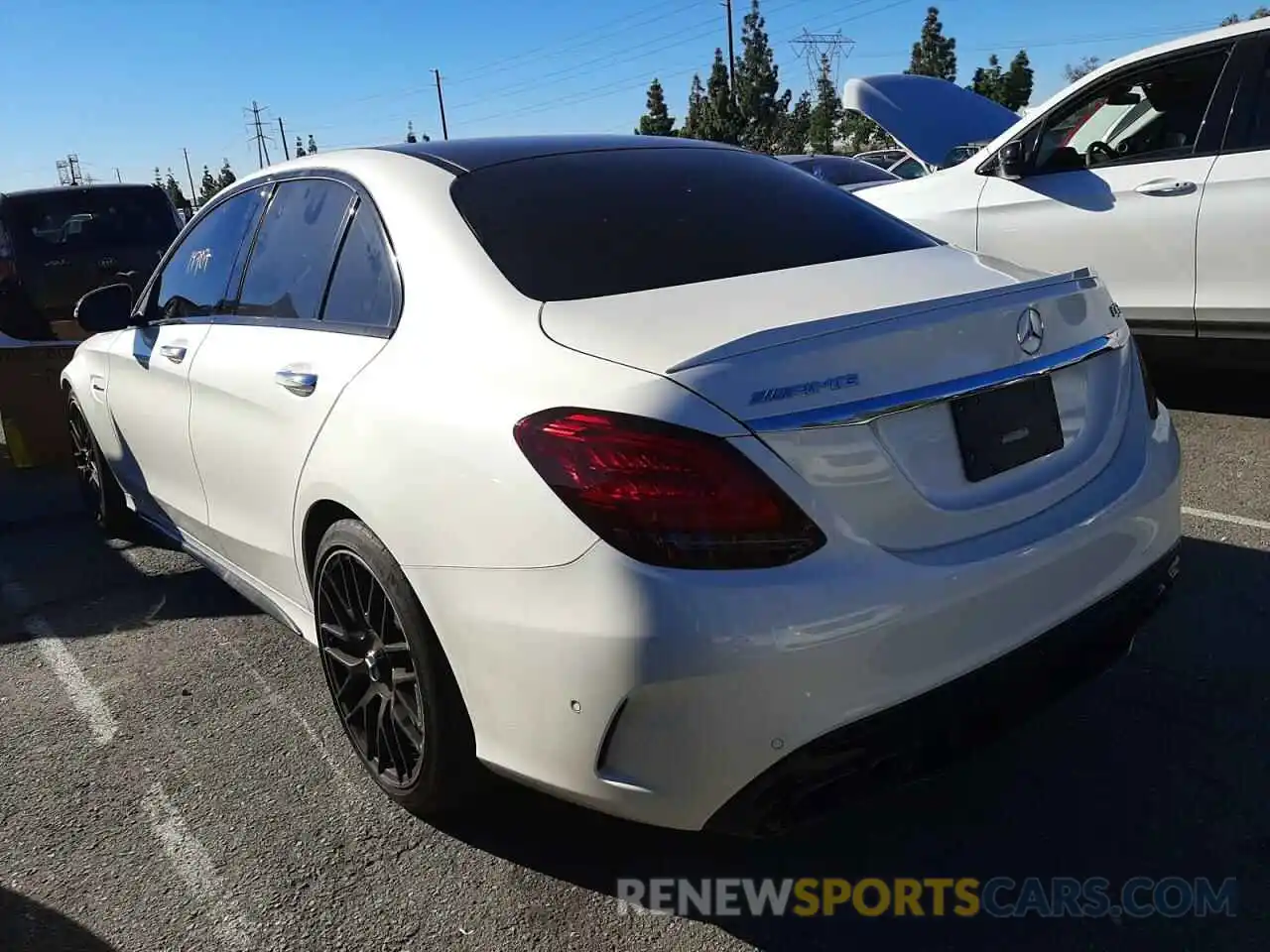 3 Photograph of a damaged car 55SWF8HB6LU328797 MERCEDES-BENZ C-CLASS 2020