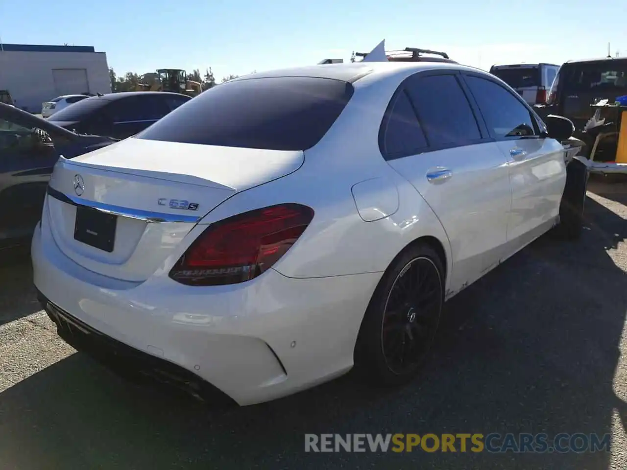 4 Photograph of a damaged car 55SWF8HB6LU328797 MERCEDES-BENZ C-CLASS 2020