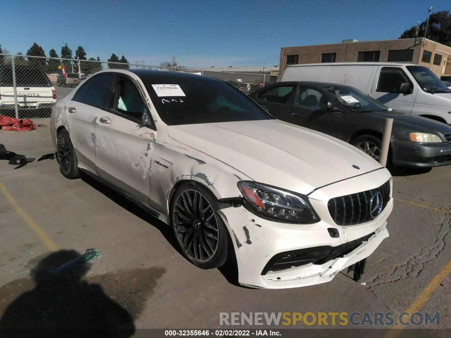 6 Photograph of a damaged car 55SWF8HB6LU333708 MERCEDES-BENZ C-CLASS 2020