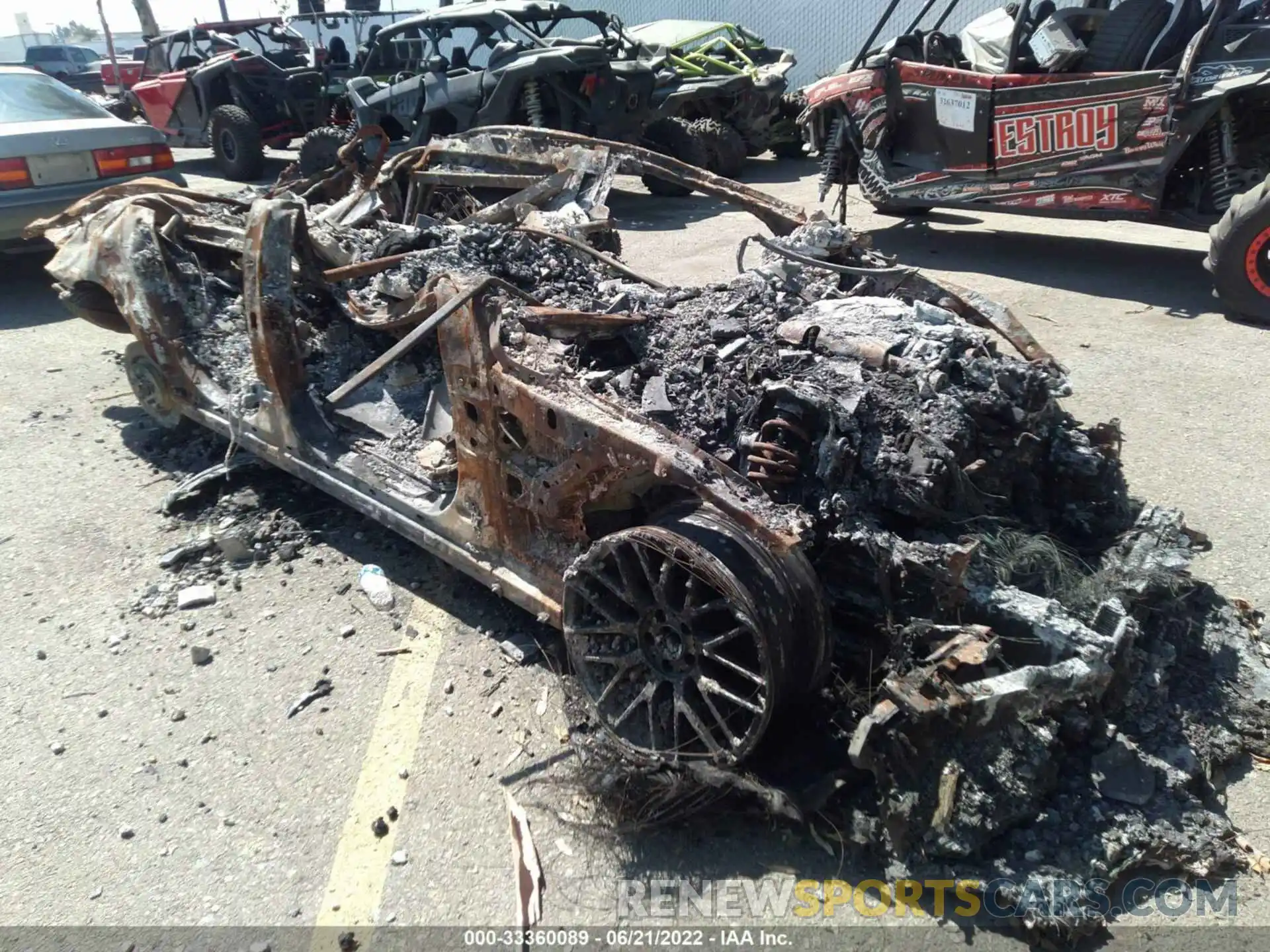 1 Photograph of a damaged car 55SWF8HB7LU331028 MERCEDES-BENZ C-CLASS 2020