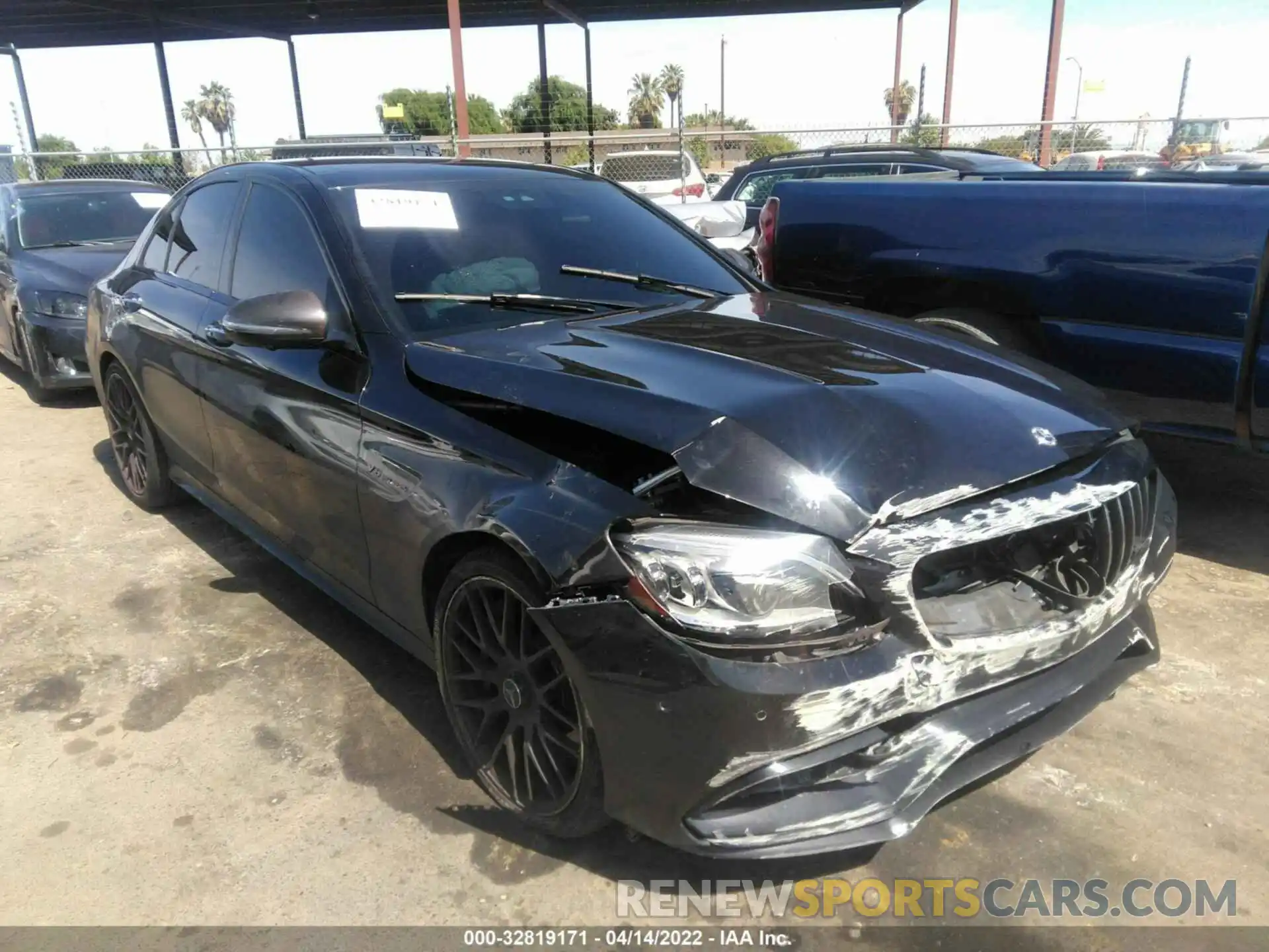 1 Photograph of a damaged car 55SWF8HB8LU326422 MERCEDES-BENZ C-CLASS 2020