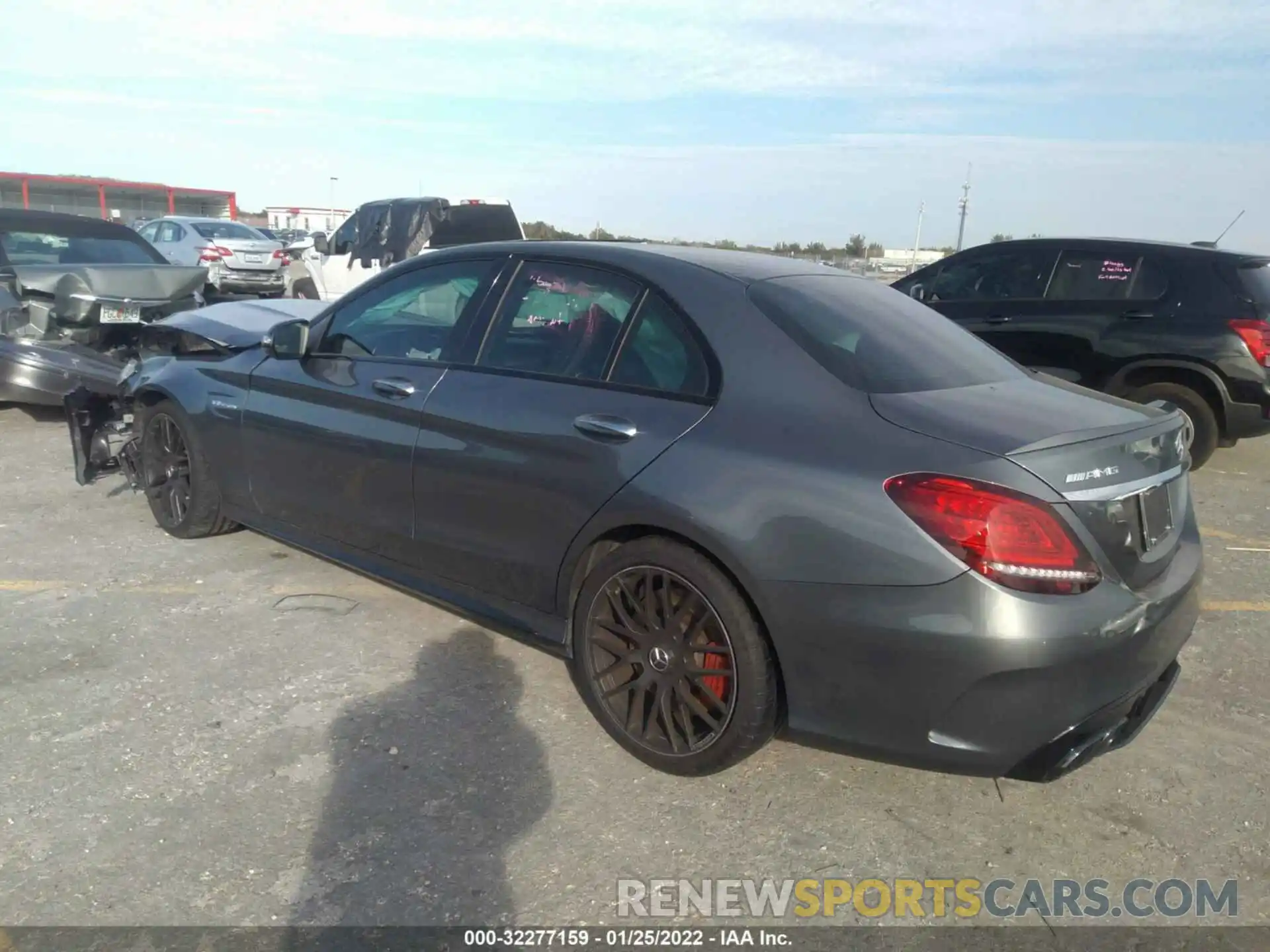 3 Photograph of a damaged car 55SWF8HB9LU326400 MERCEDES-BENZ C-CLASS 2020