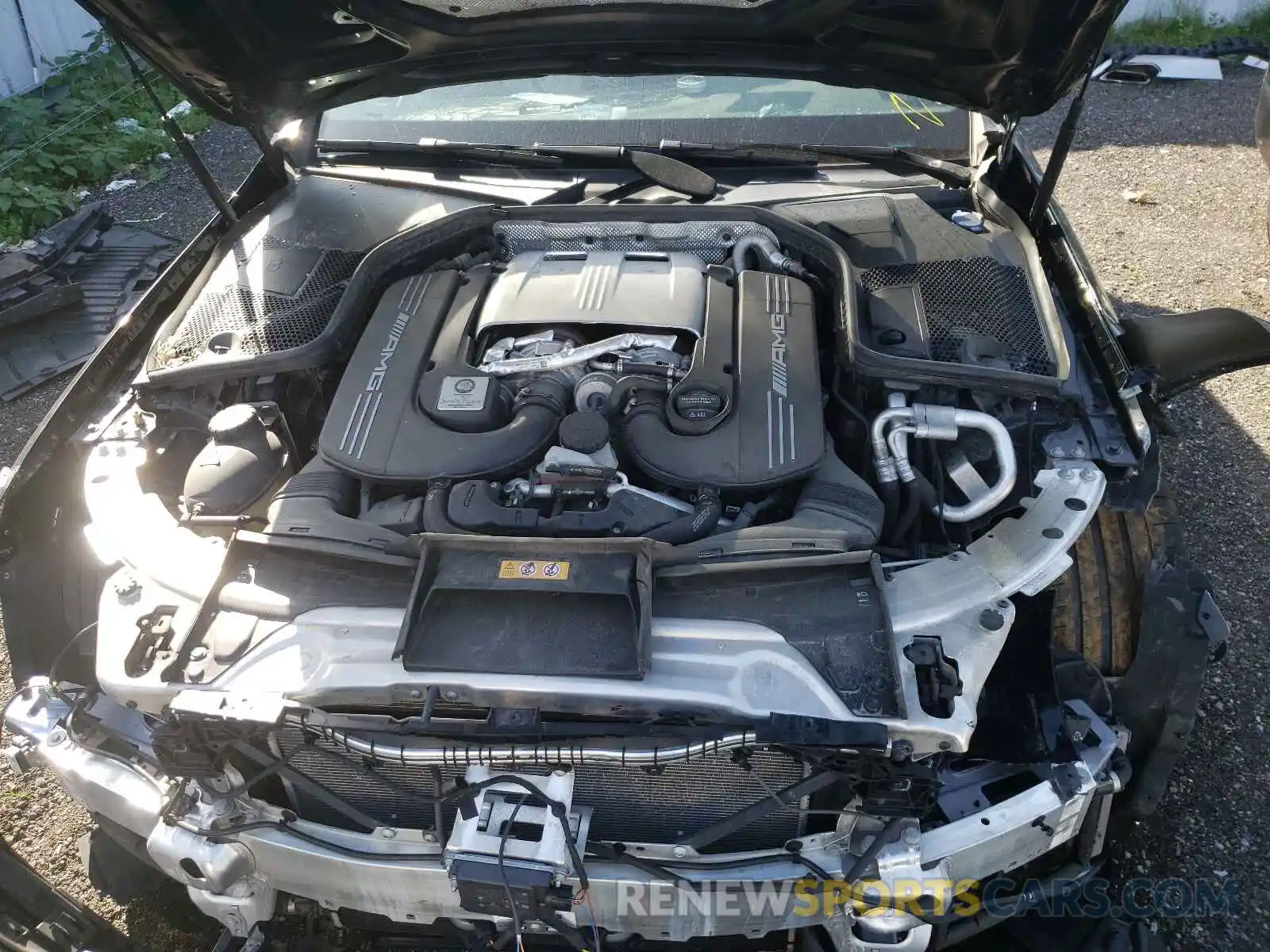 7 Photograph of a damaged car 55SWF8HBXLU331492 MERCEDES-BENZ C-CLASS 2020