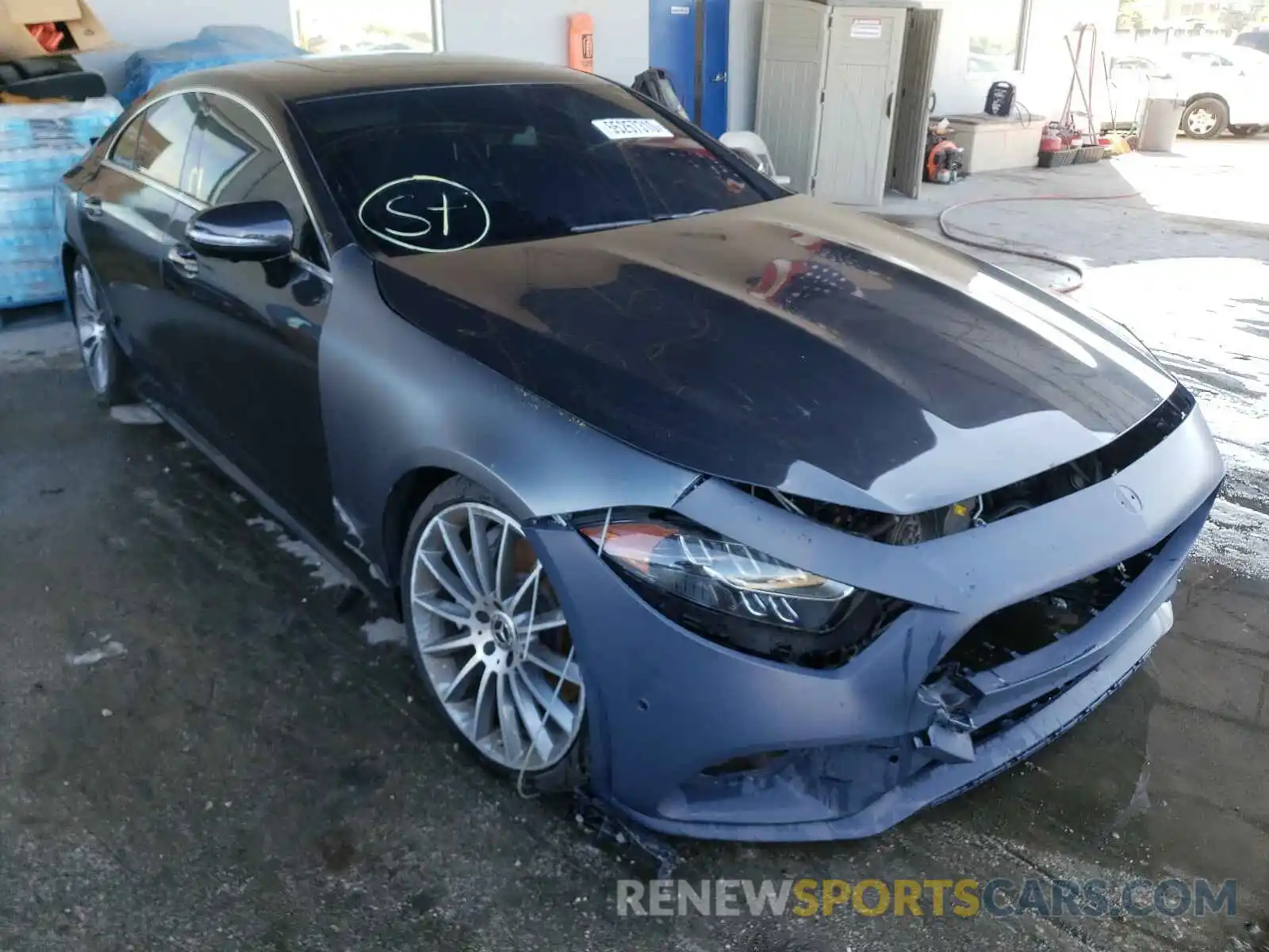 1 Photograph of a damaged car W1K2J5JB0LA074090 MERCEDES-BENZ C CLASS 2020