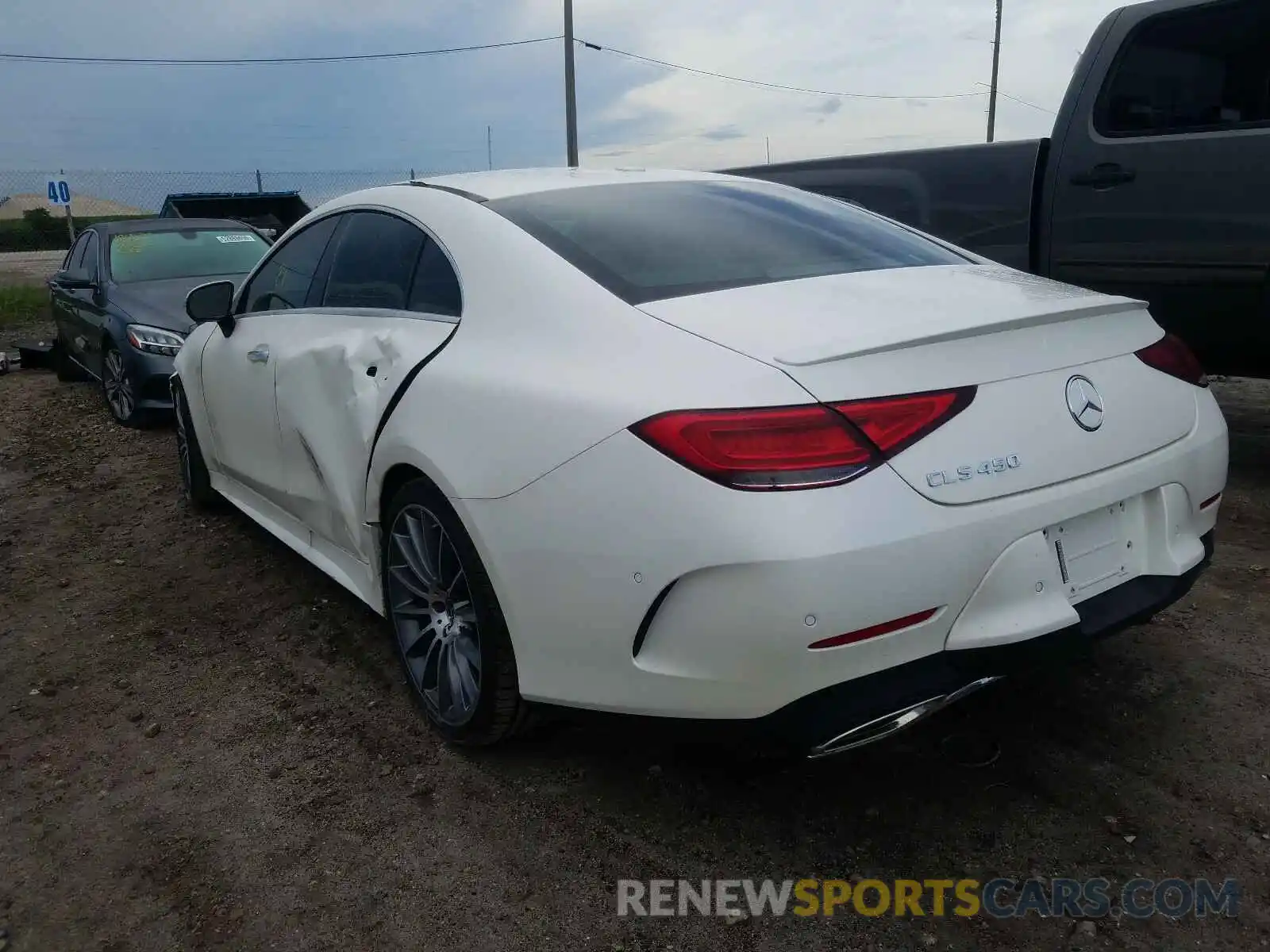 3 Photograph of a damaged car W1K2J5JB6LA073784 MERCEDES-BENZ C CLASS 2020