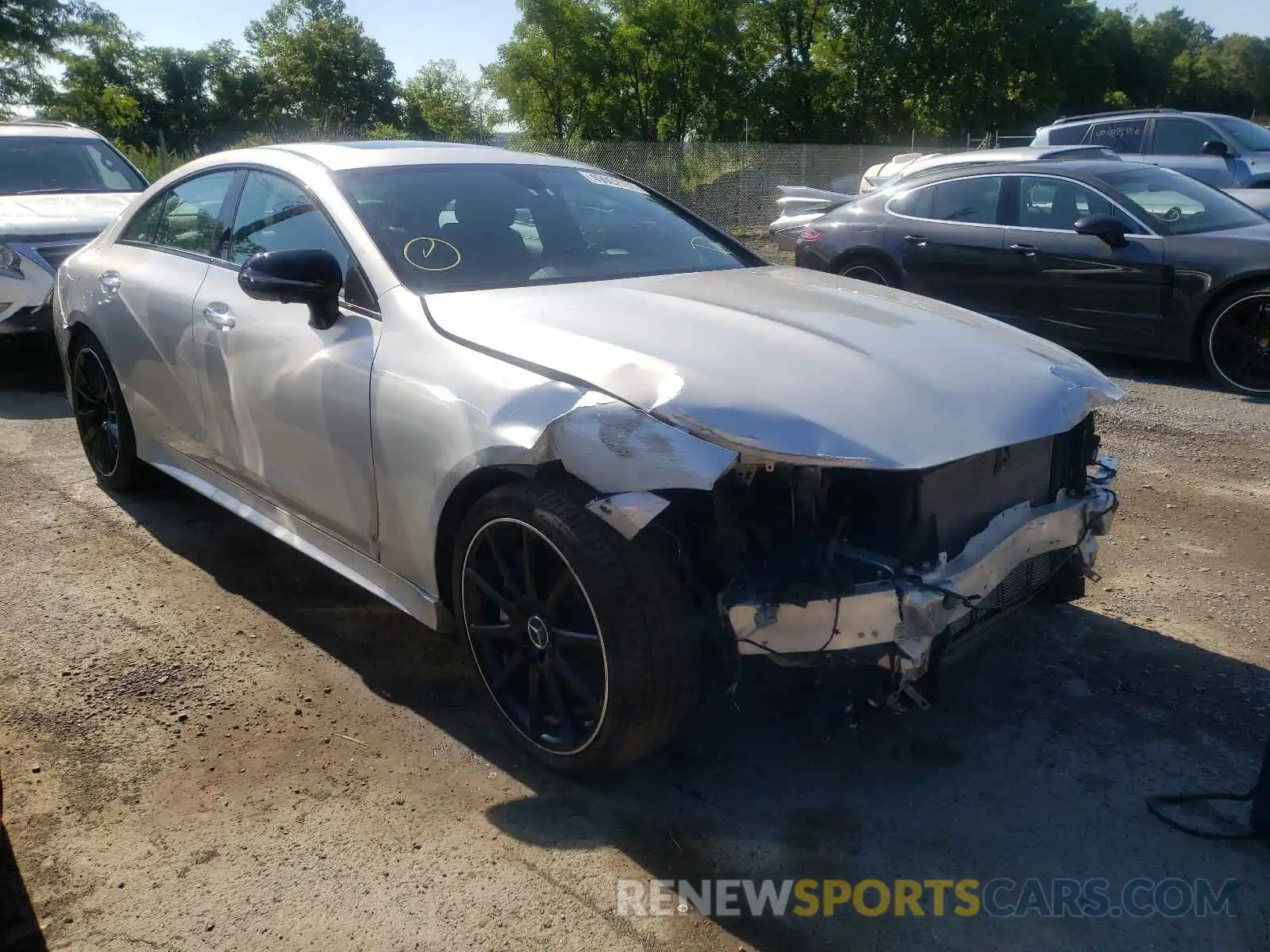 1 Photograph of a damaged car W1K2J5KB7LA073405 MERCEDES-BENZ C CLASS 2020