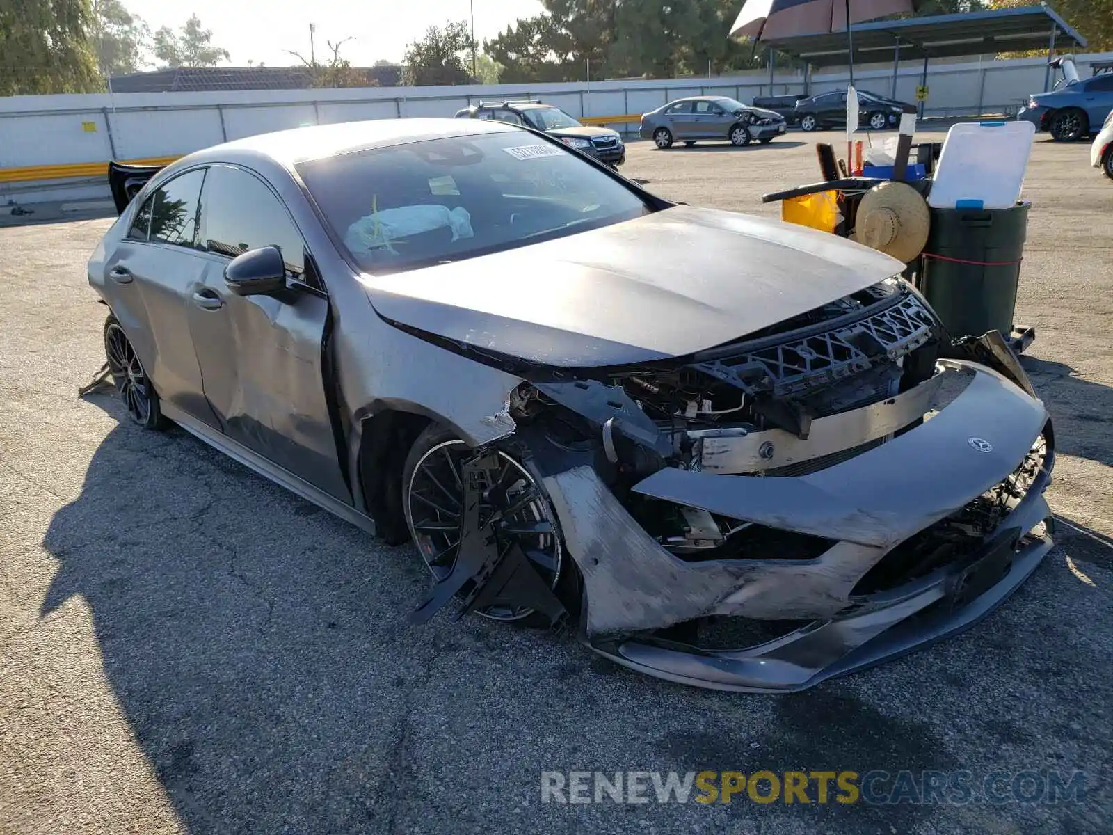 1 Photograph of a damaged car W1K5J4GB0LN085971 MERCEDES-BENZ C CLASS 2020