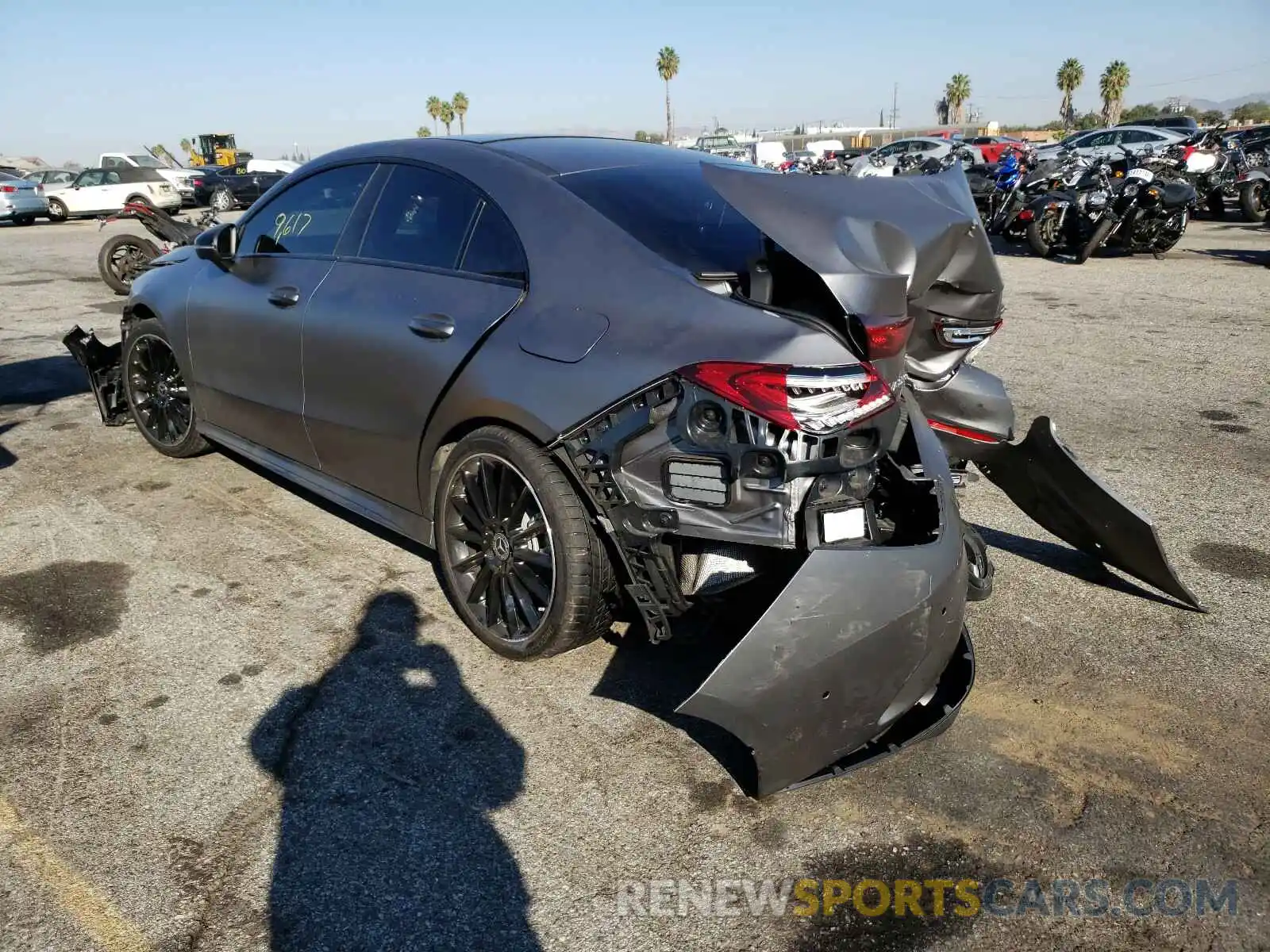 3 Photograph of a damaged car W1K5J4GB0LN085971 MERCEDES-BENZ C CLASS 2020