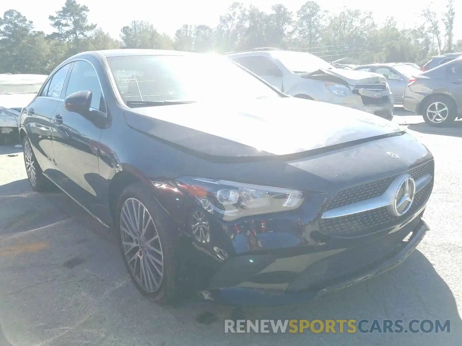 1 Photograph of a damaged car W1K5J4GB0LN107029 MERCEDES-BENZ C CLASS 2020