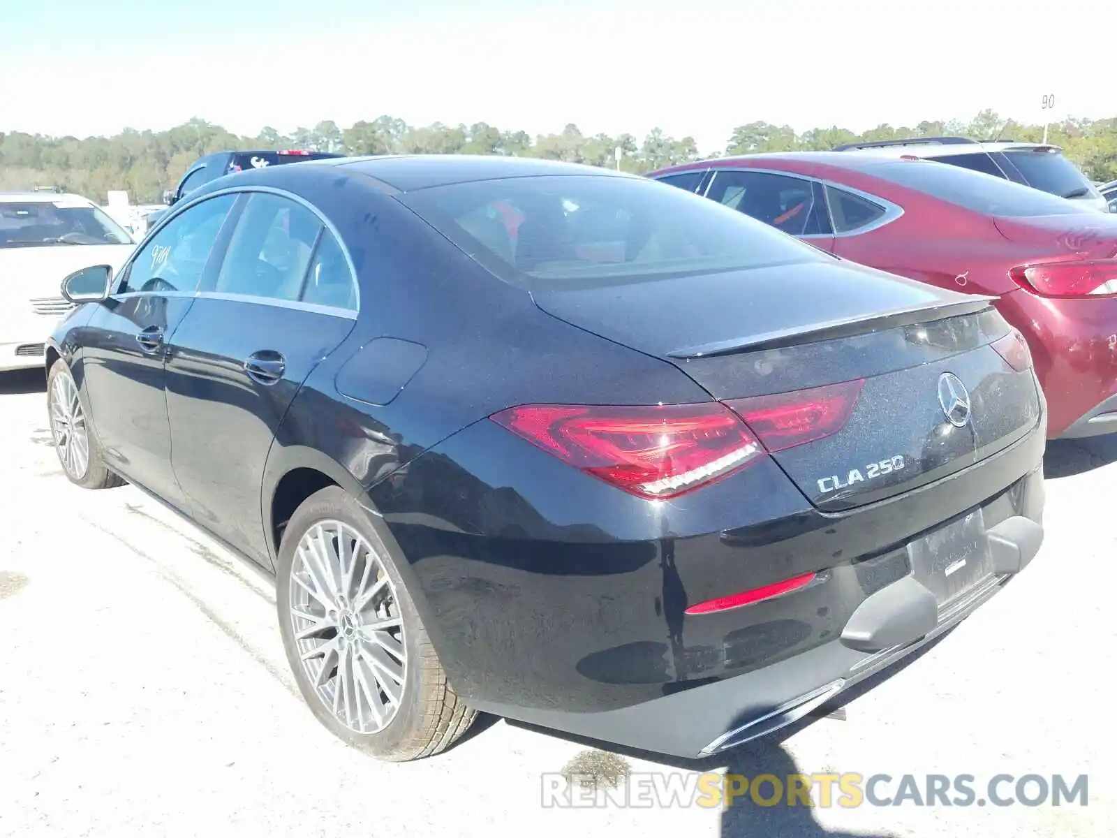 3 Photograph of a damaged car W1K5J4GB0LN107029 MERCEDES-BENZ C CLASS 2020