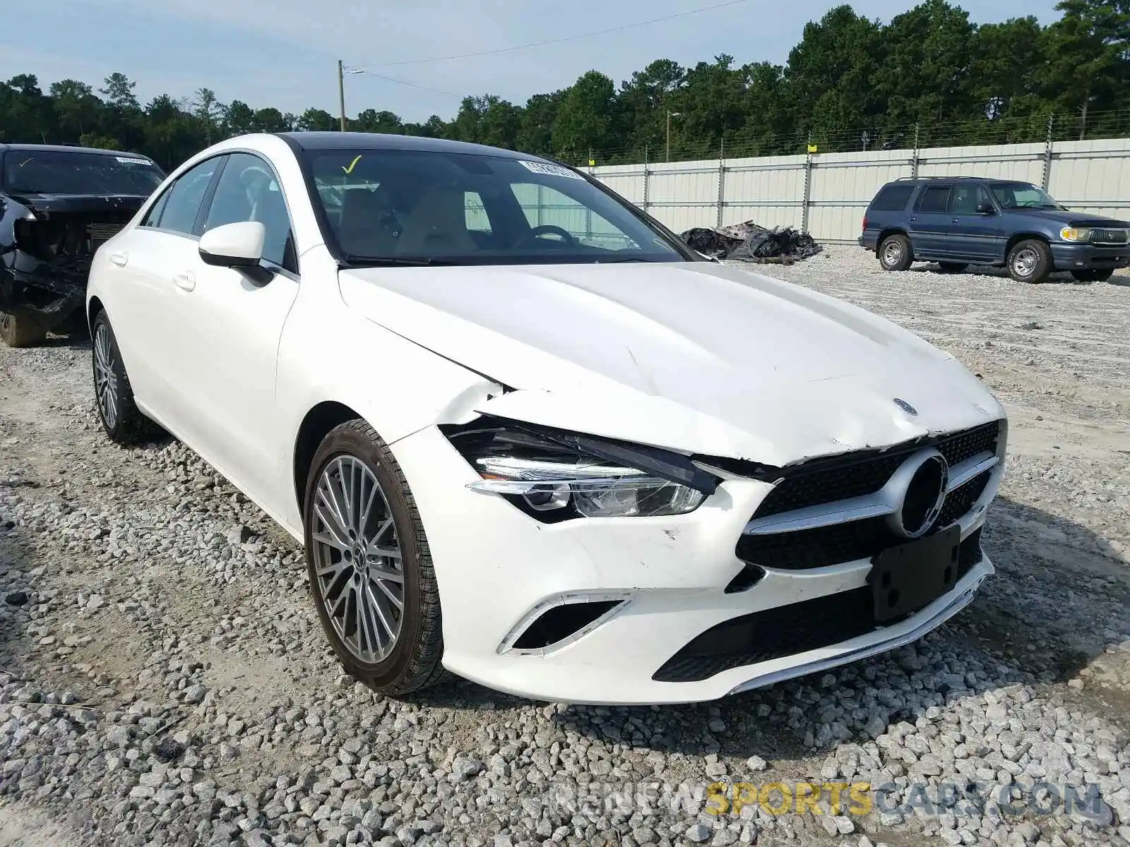 1 Photograph of a damaged car W1K5J4GB1LN085137 MERCEDES-BENZ C CLASS 2020