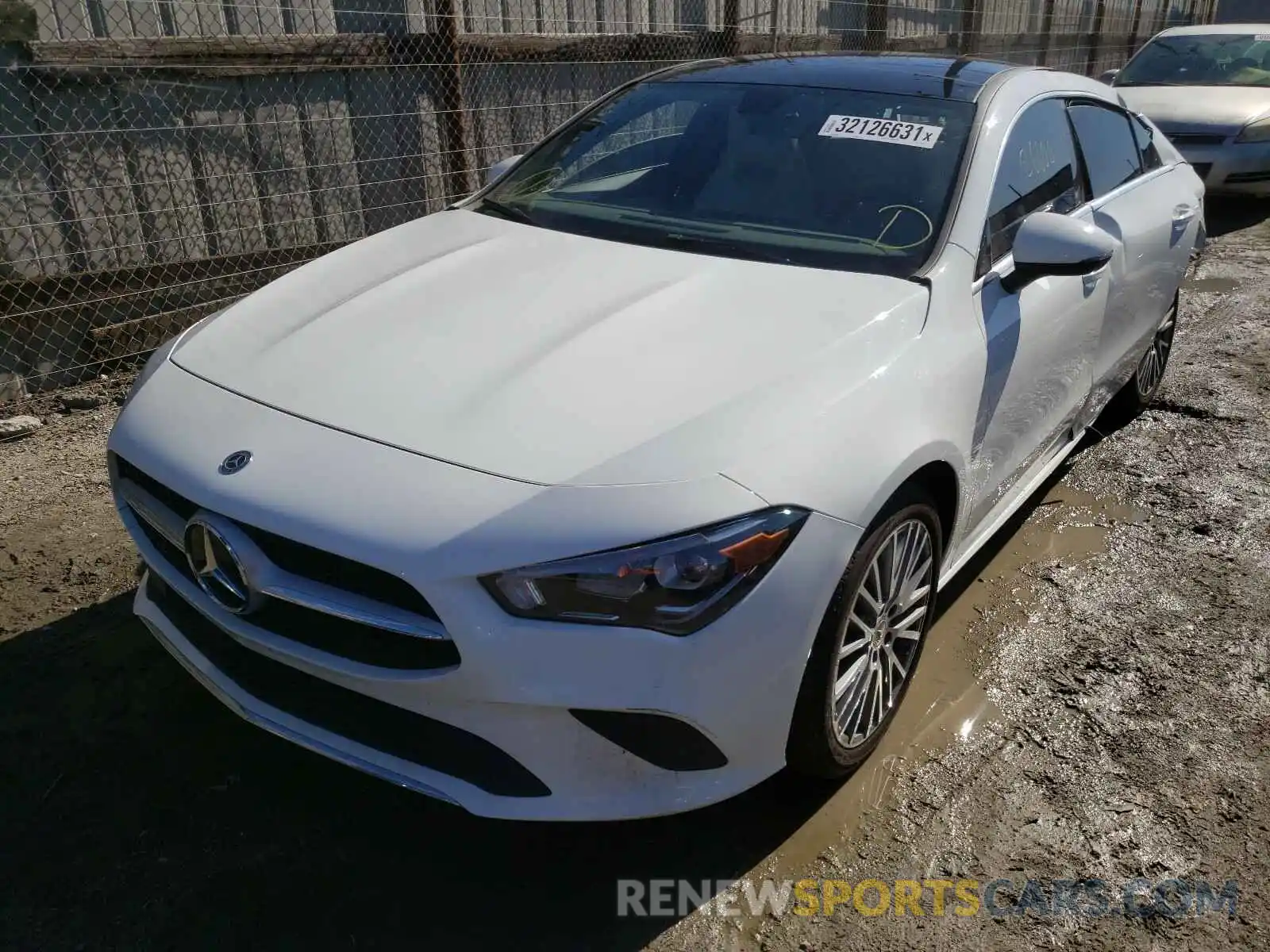 2 Photograph of a damaged car W1K5J4GB1LN122932 MERCEDES-BENZ C CLASS 2020