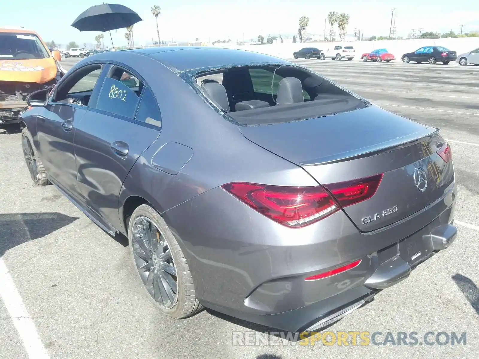 3 Photograph of a damaged car W1K5J4GB2LN124334 MERCEDES-BENZ C CLASS 2020