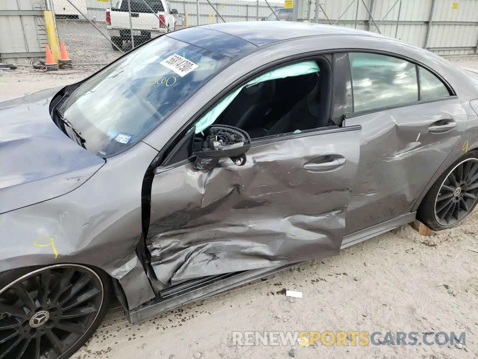 10 Photograph of a damaged car W1K5J4GB5LN103557 MERCEDES-BENZ C CLASS 2020