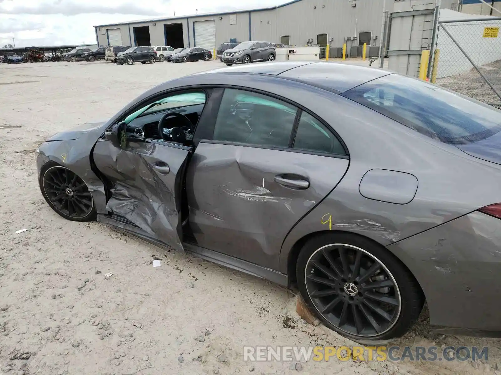 9 Photograph of a damaged car W1K5J4GB5LN103557 MERCEDES-BENZ C CLASS 2020